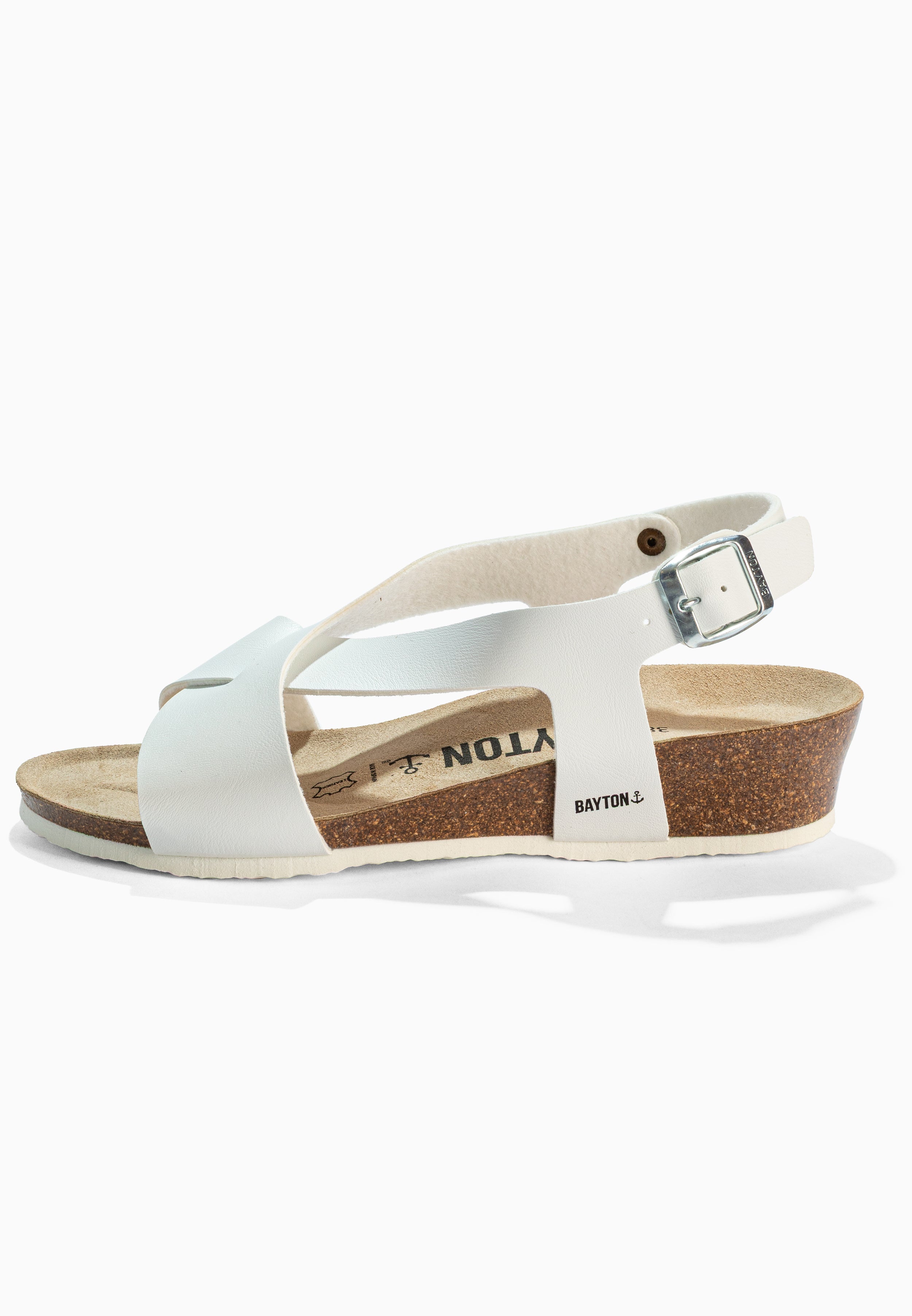 Sandalias Salamanque Cuña Y Semicuña Blanco