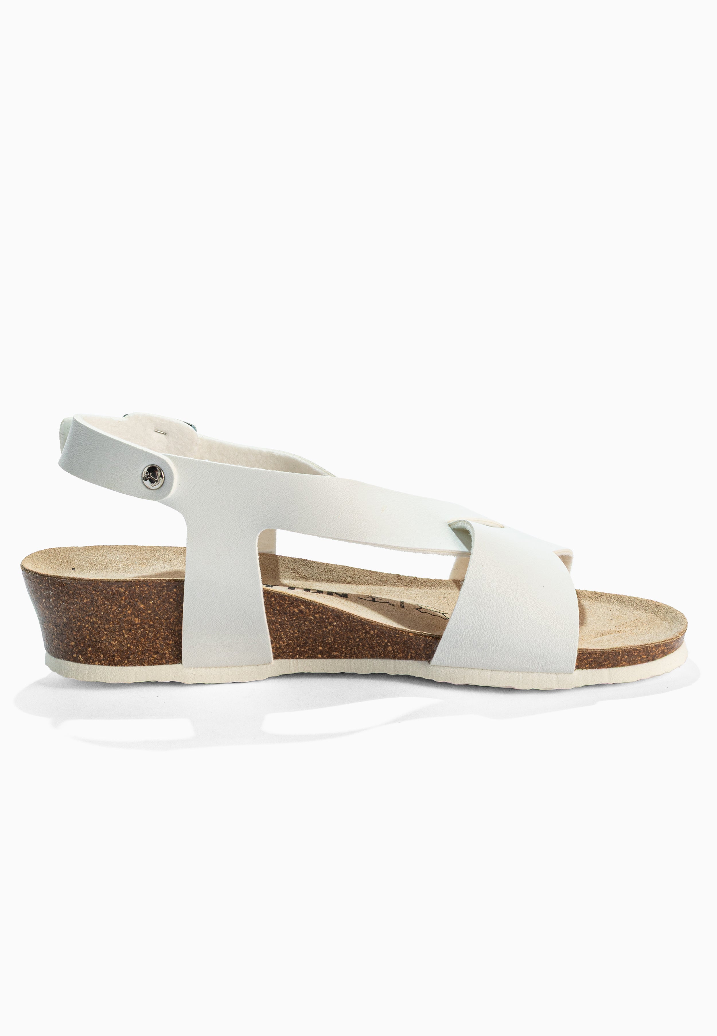 Sandalias Salamanque Cuña Y Semicuña Blanco