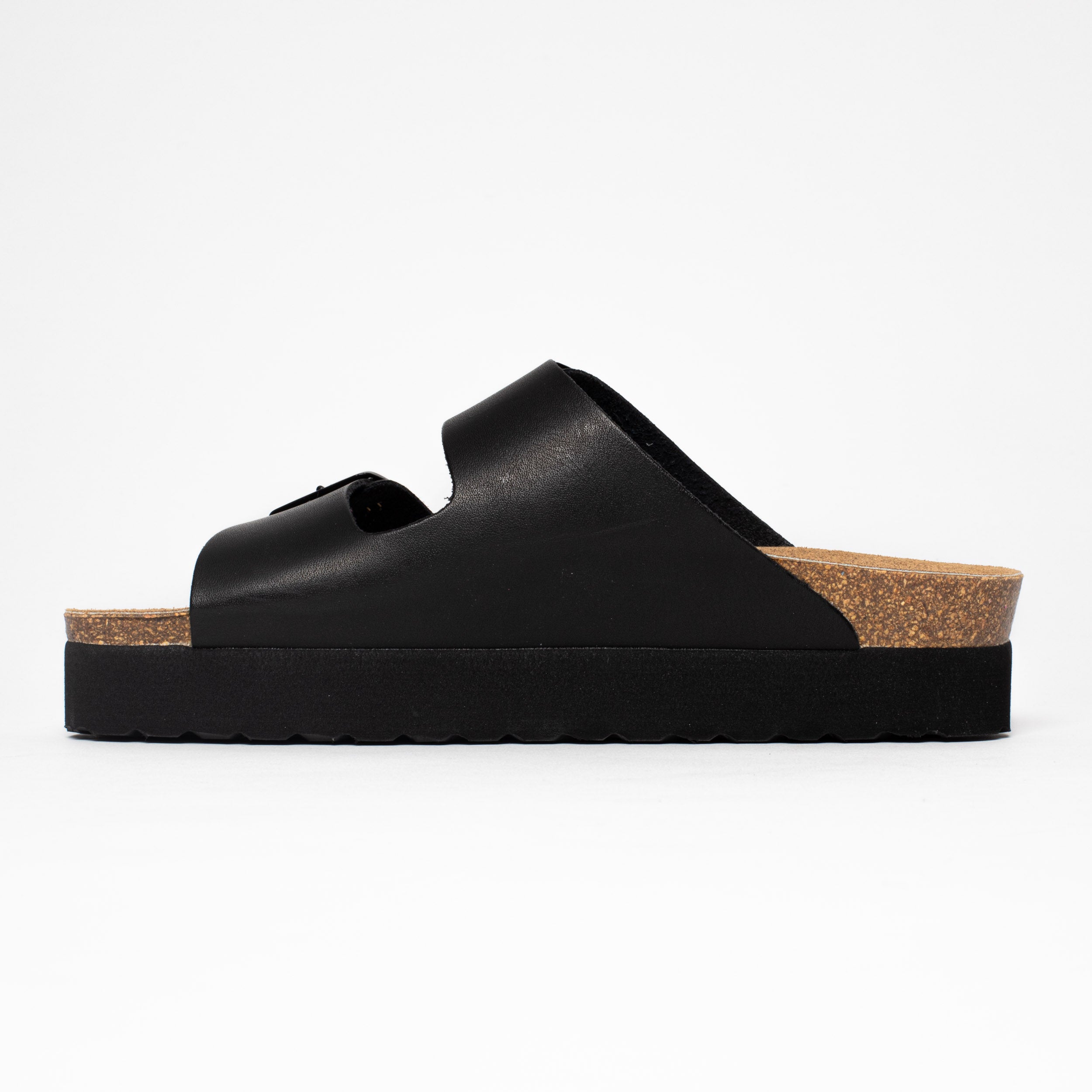 Black Japet Platform Sandals