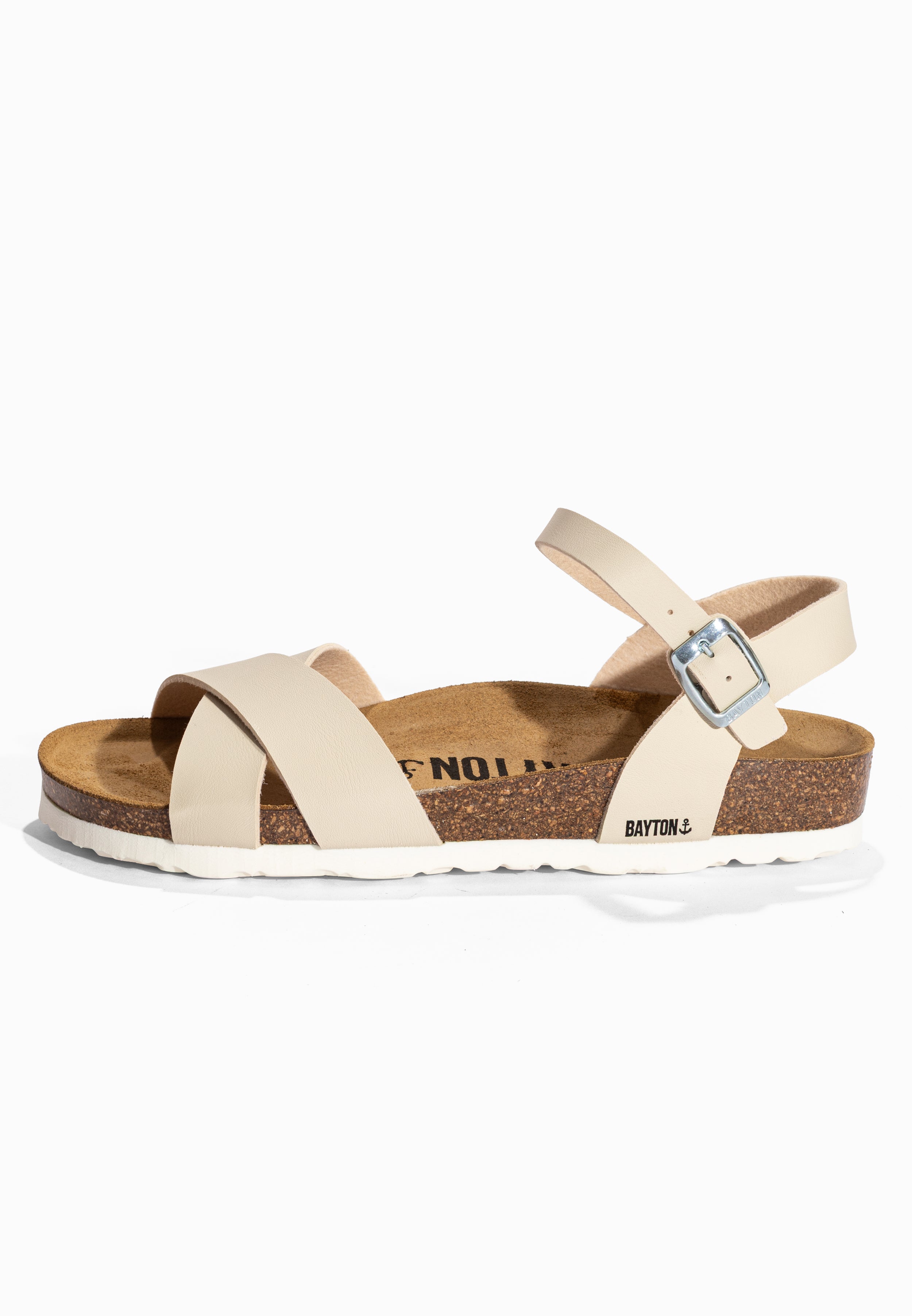 Sandales Vallado Blanc Cassé Multi-Brides