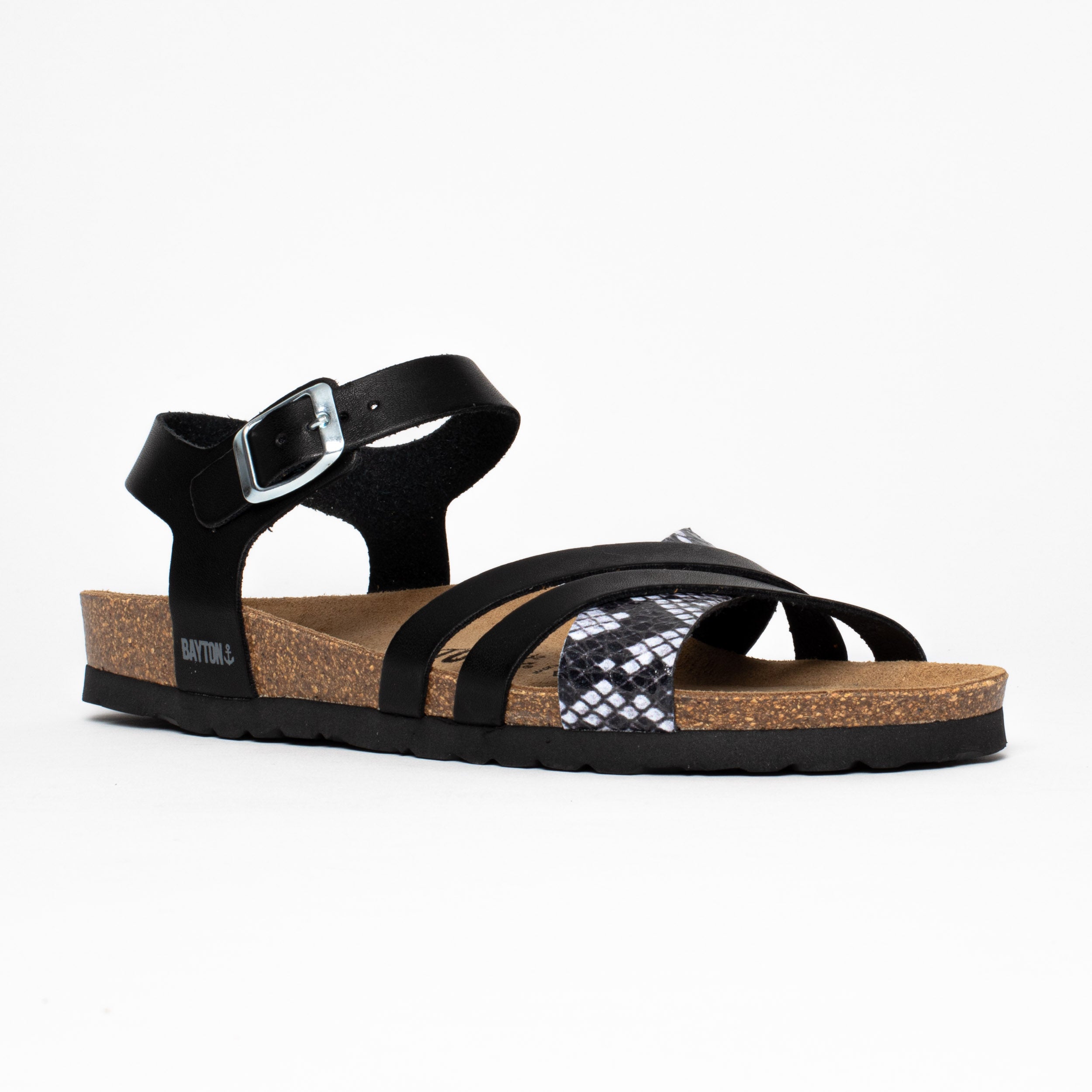 Sandales Denia Noir Multi-Brides