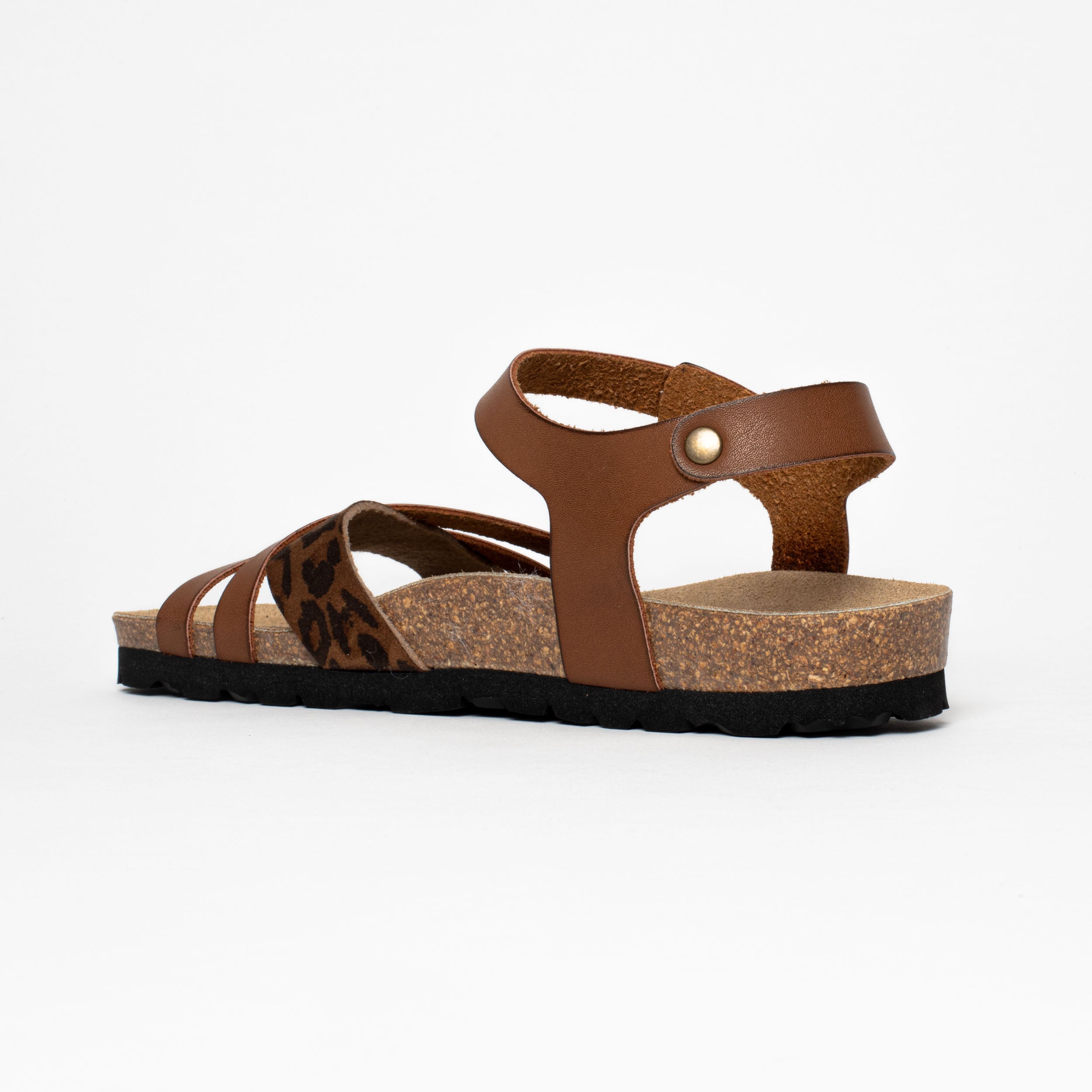 Sandales Denia Camel Multi-Brides