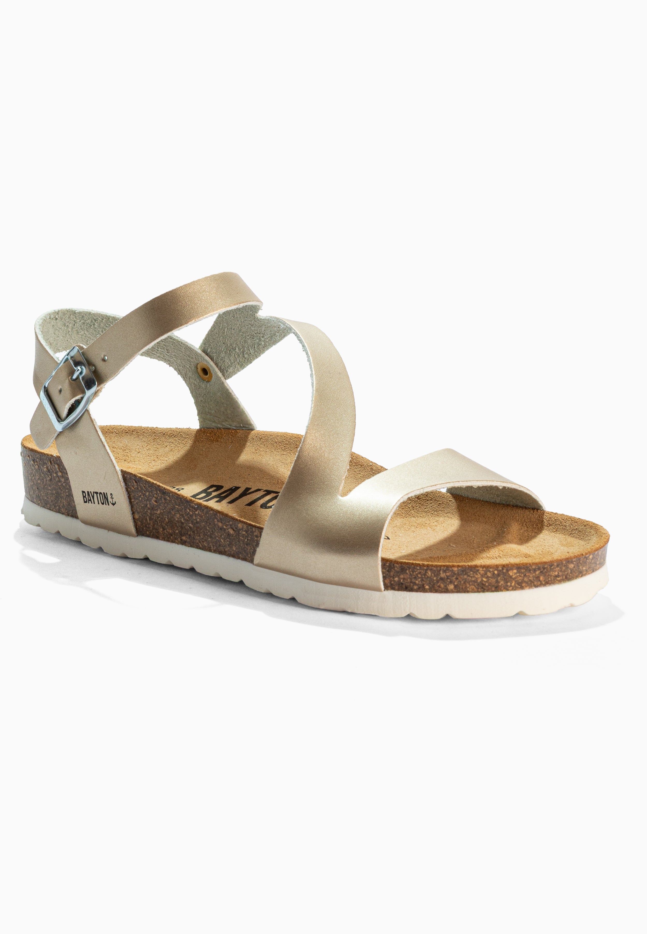 Sandales Javea Dorées Multi-Brides