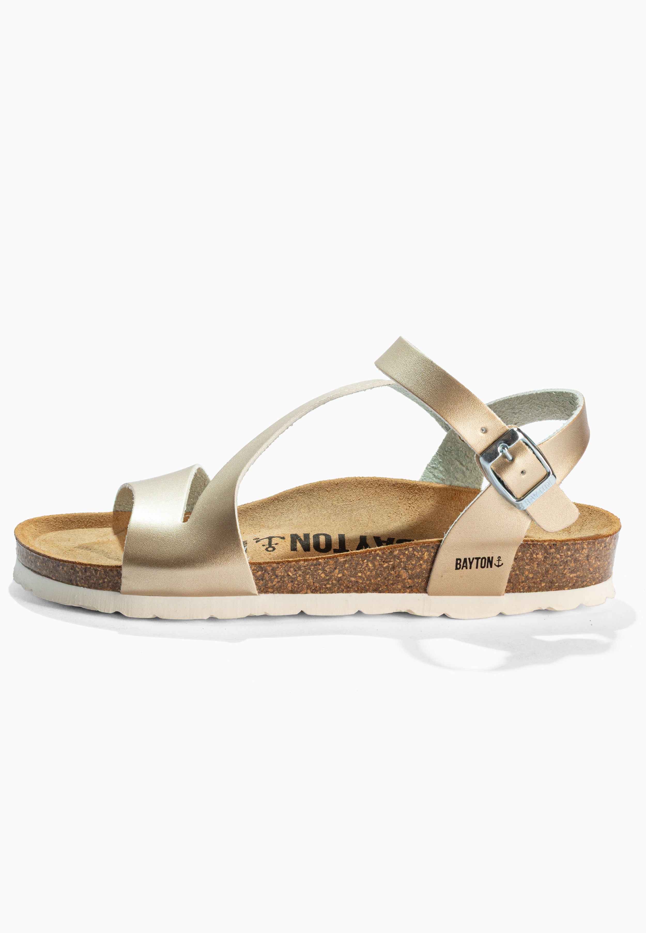 Sandales Javea Dorées Multi-Brides