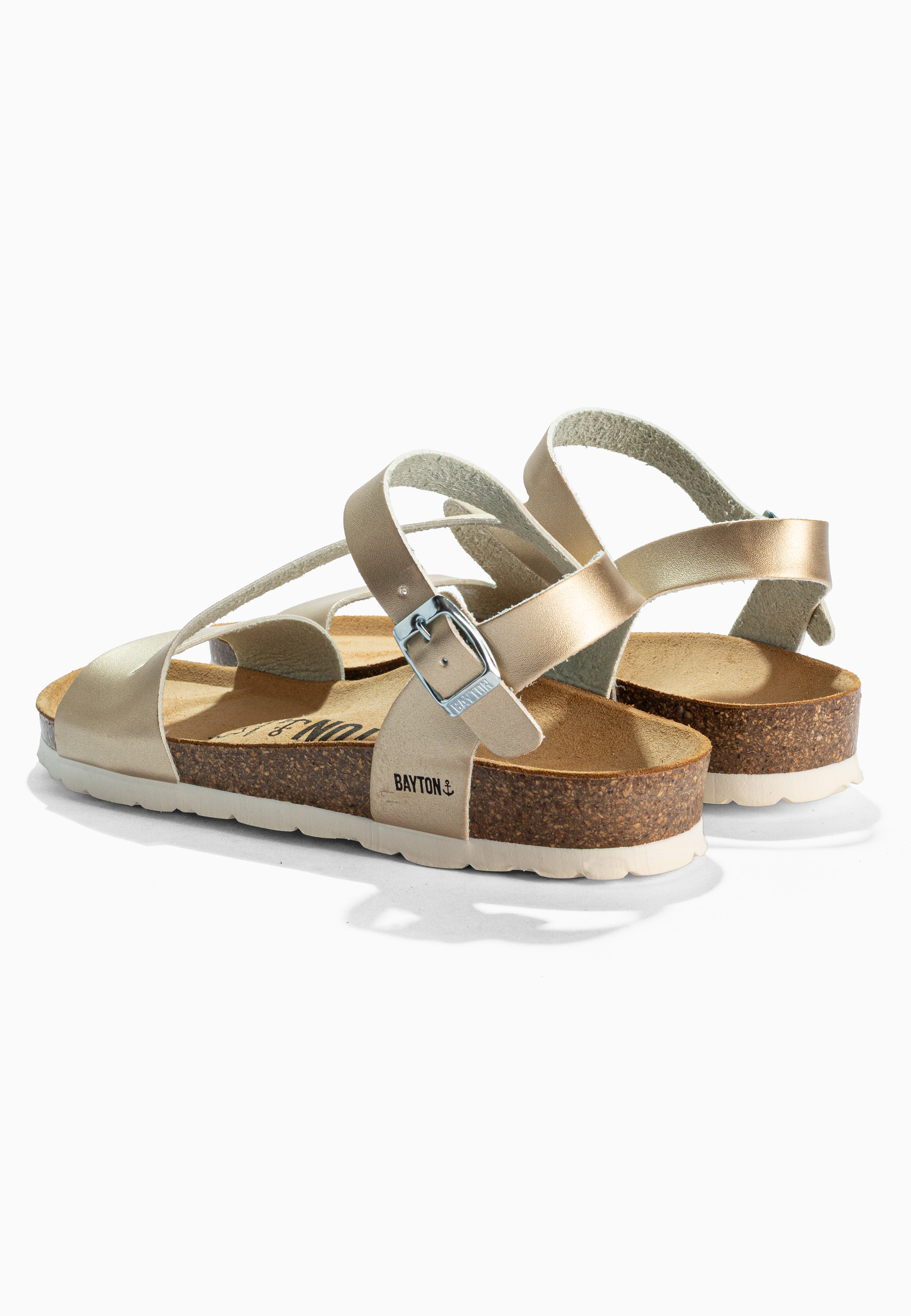 Sandales Javea Dorées Multi-Brides