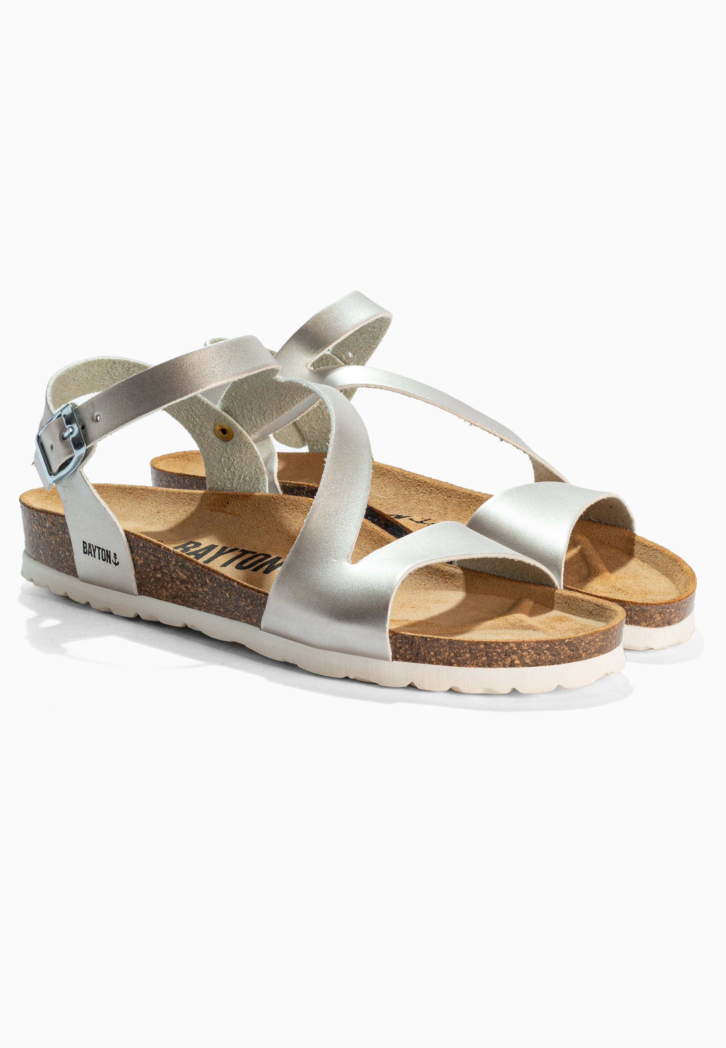 Sandales Javea Argentées Multi-Brides