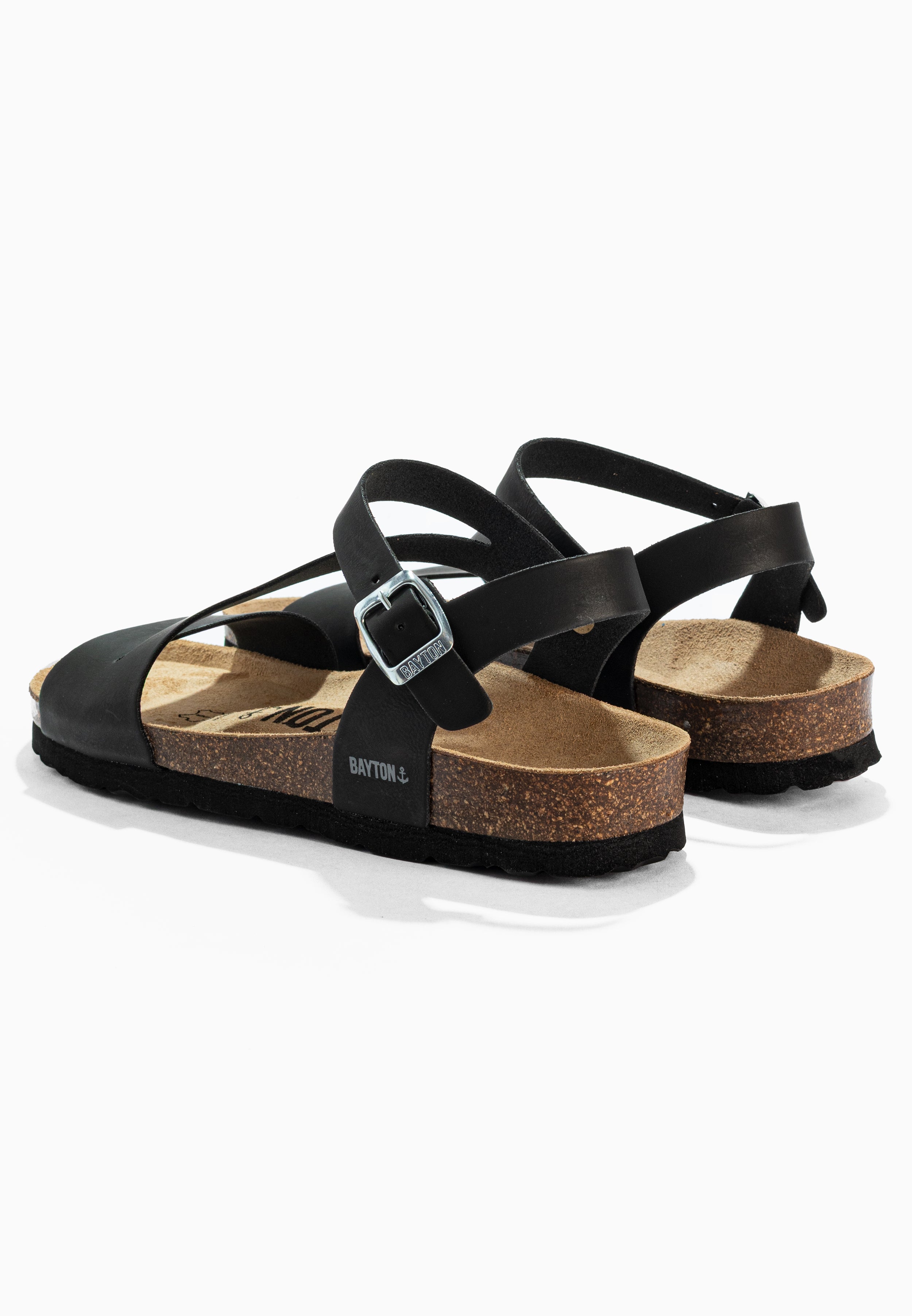 Sandalias Javea Negro Multitiras