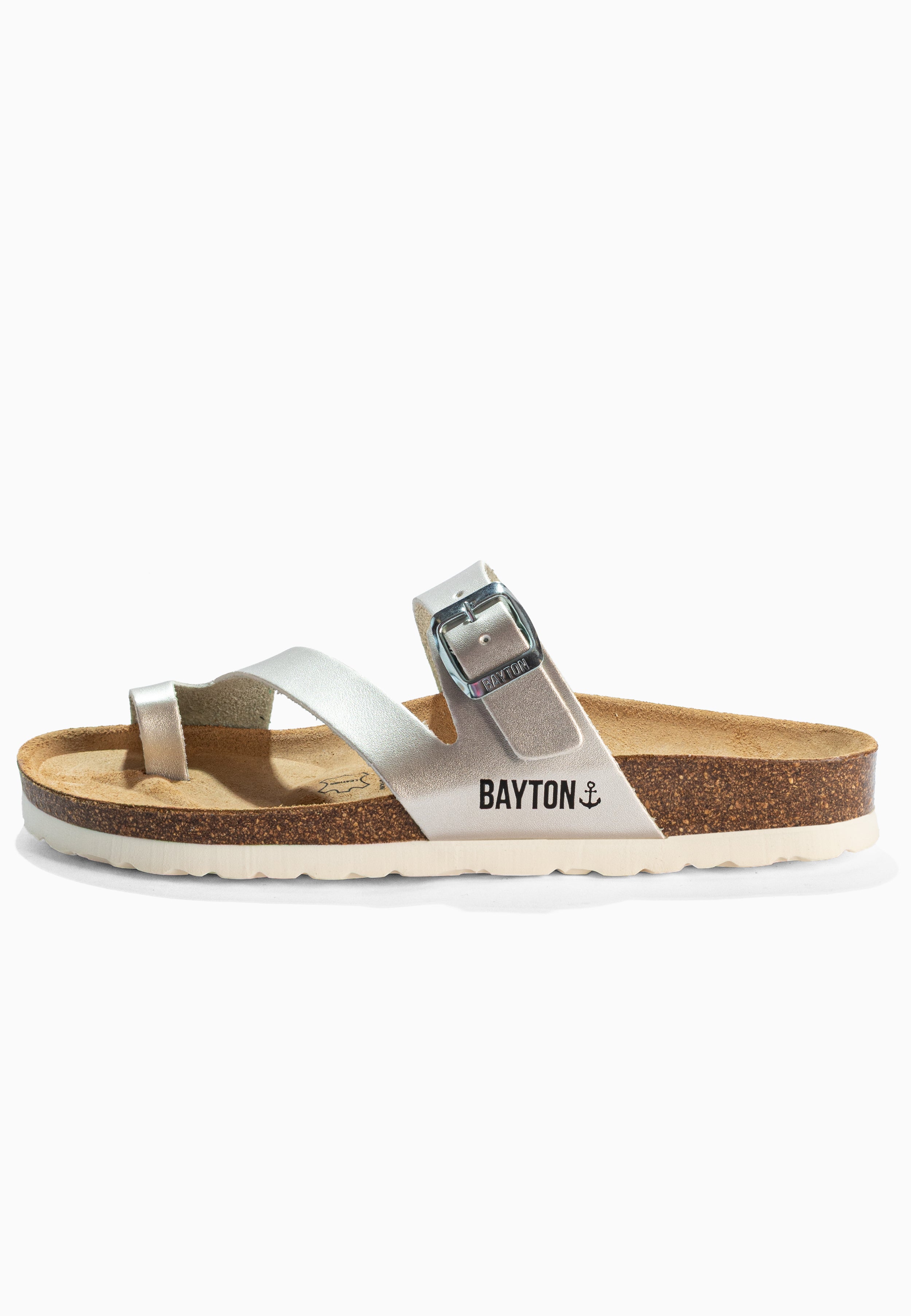 Silver Biscay Toe-Thong Sandals