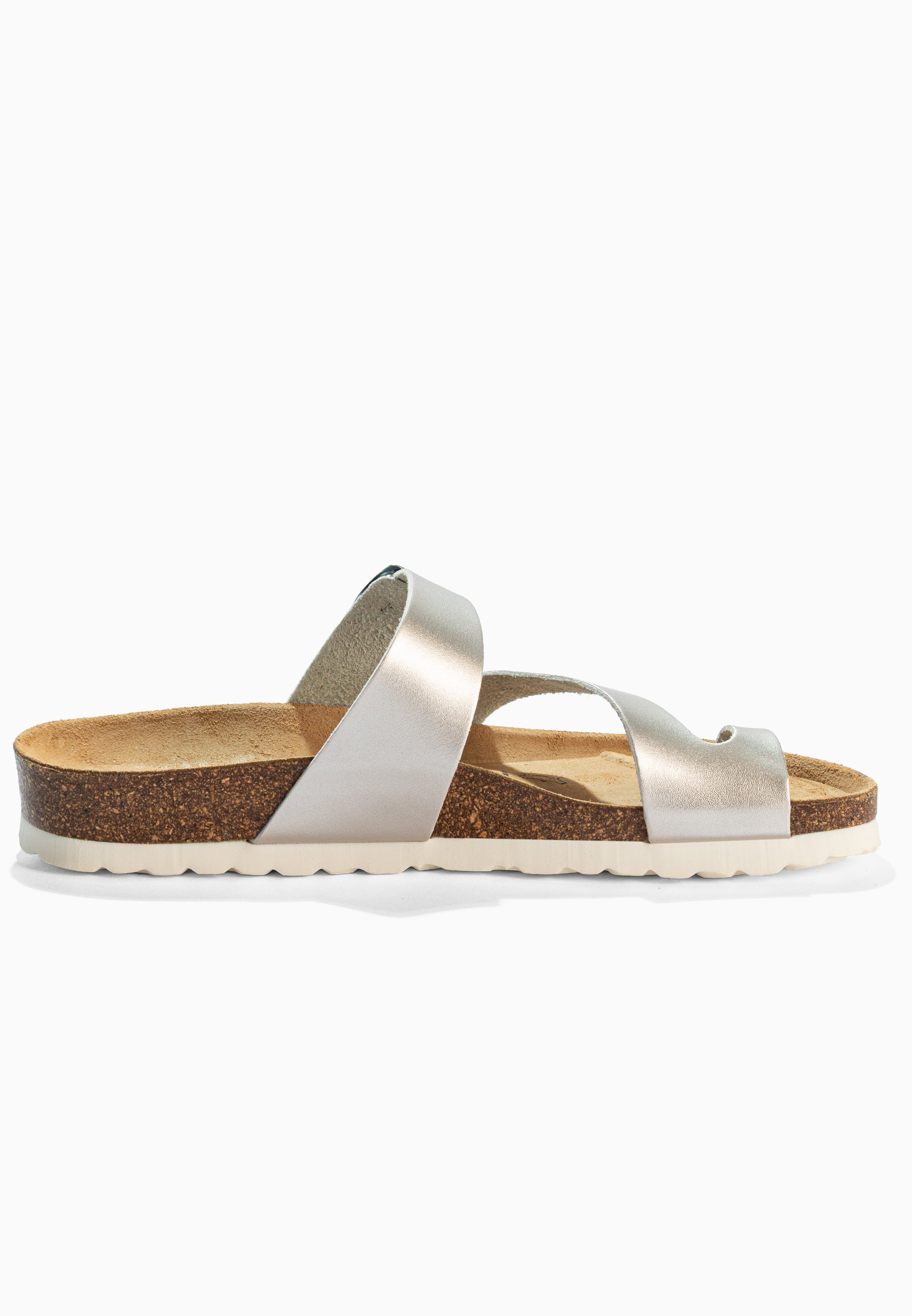 Silver Biscay Toe-Thong Sandals