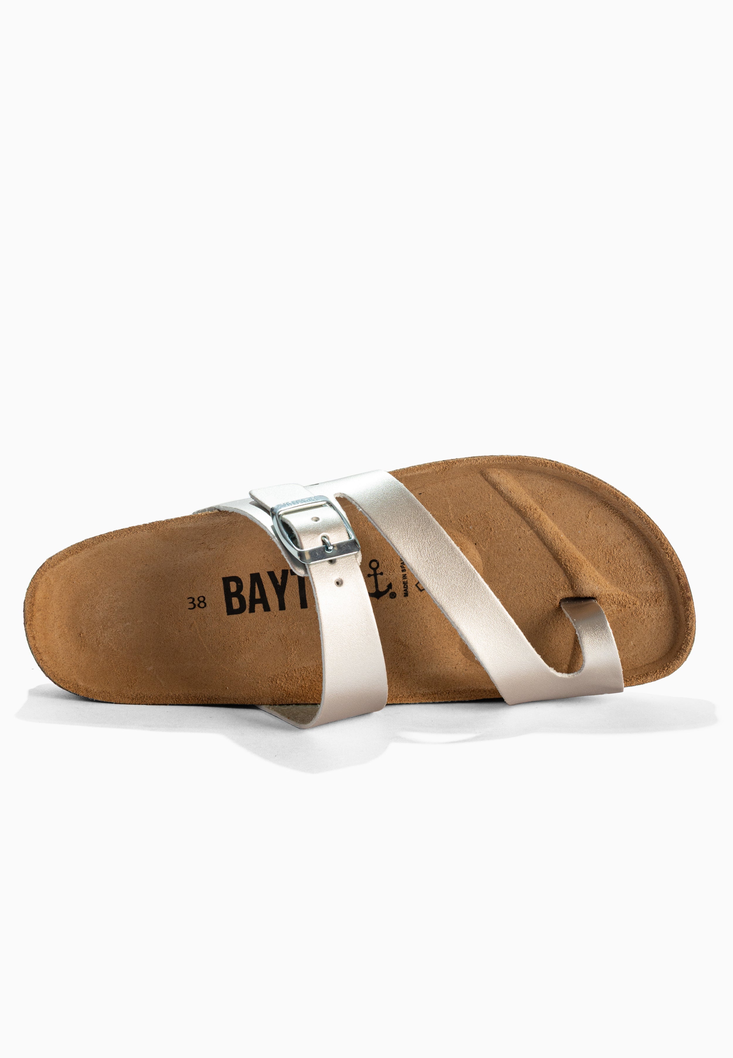 Silver Biscay Toe-Thong Sandals