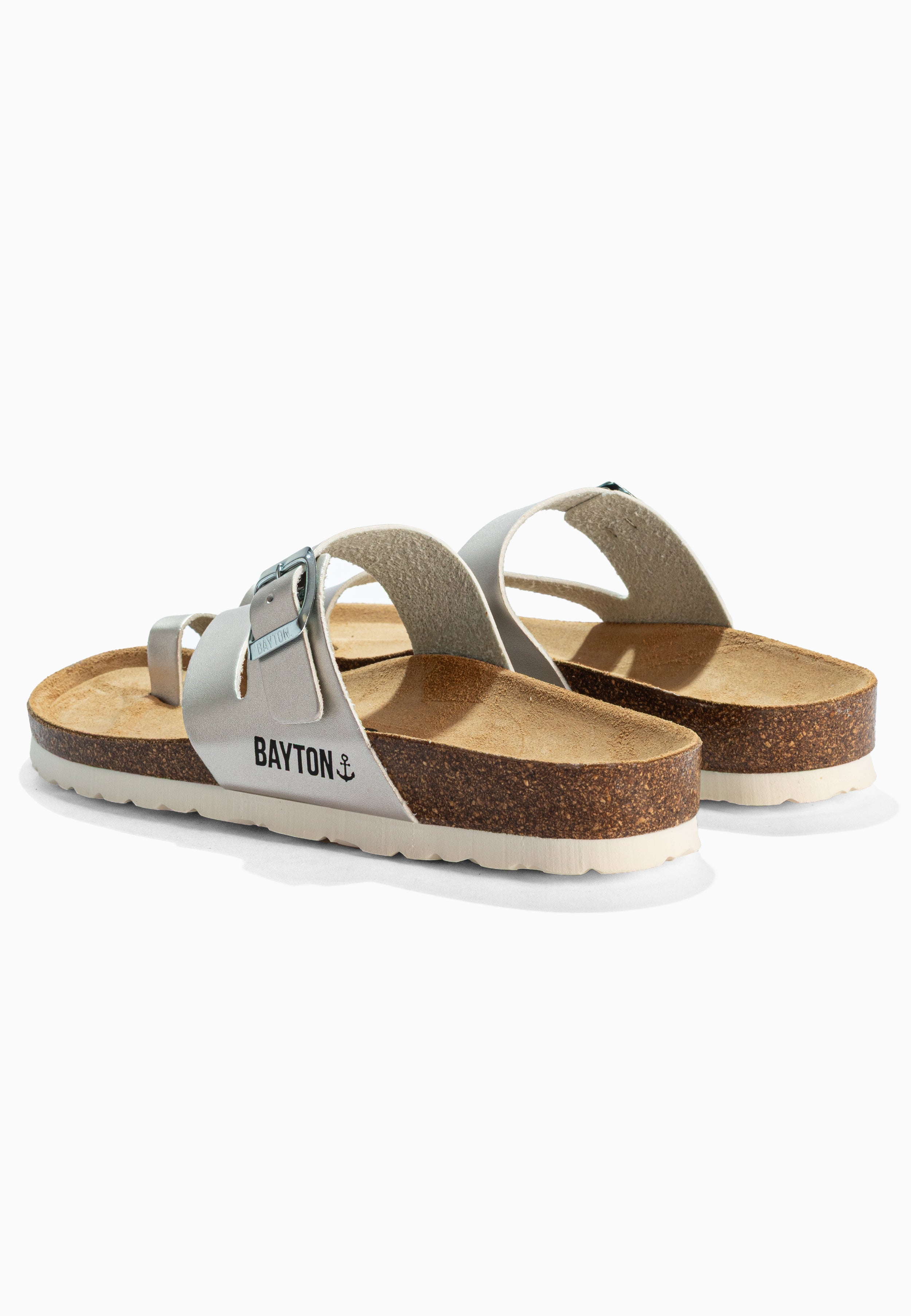 Silver Biscay Toe-Thong Sandals