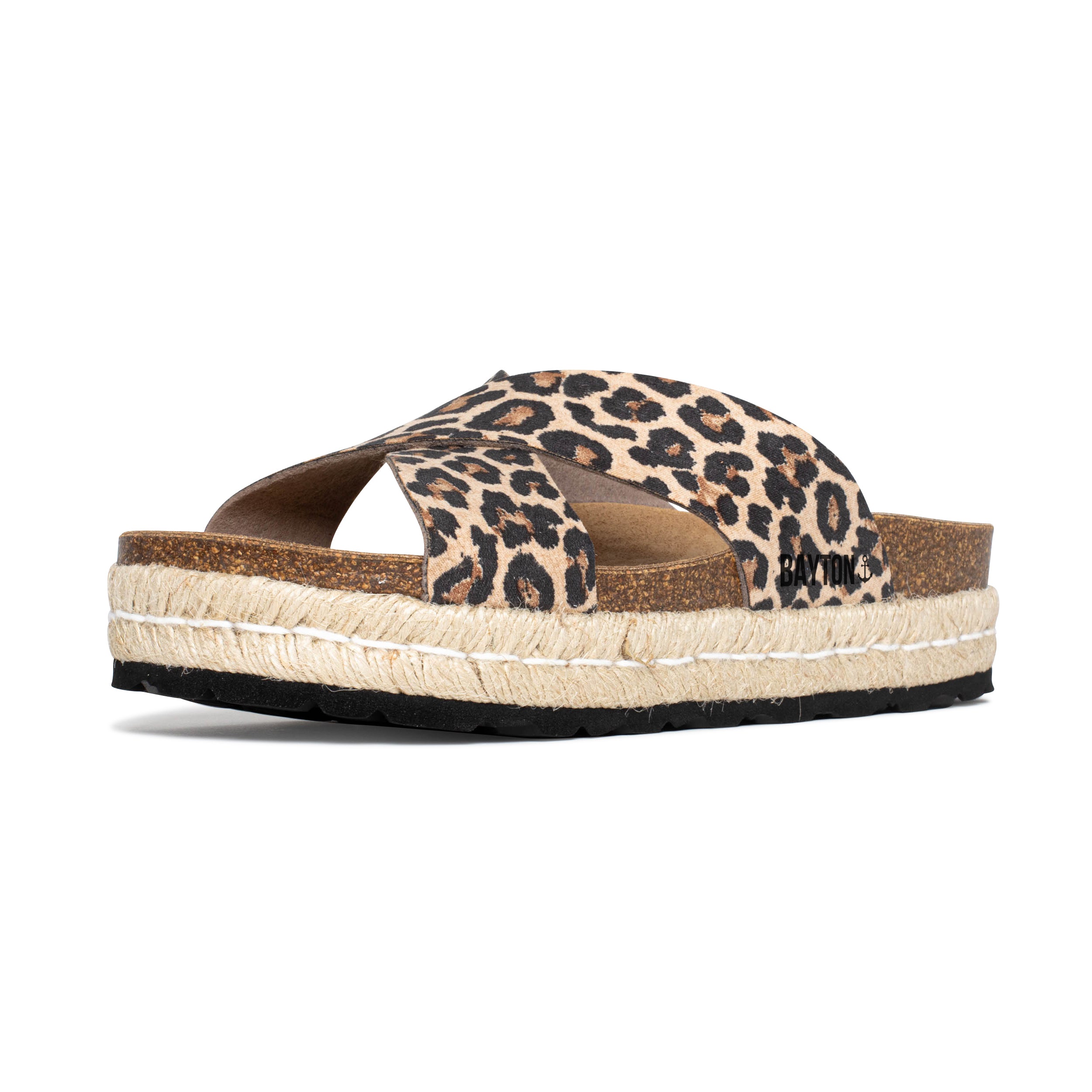 Sandales Penelope Léopard à Plateforme