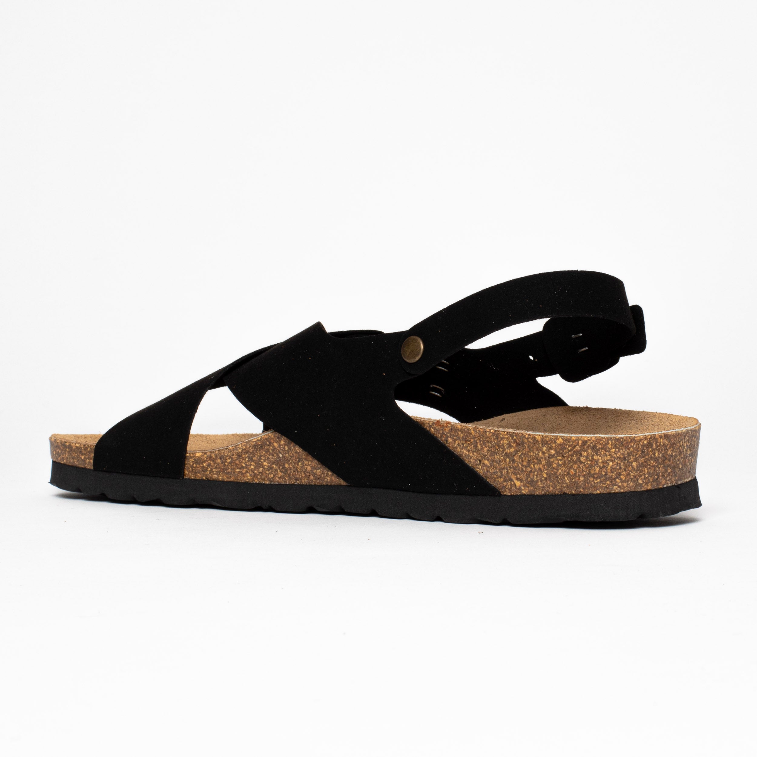 Sandales Cantabrie Noir Multi-Brides