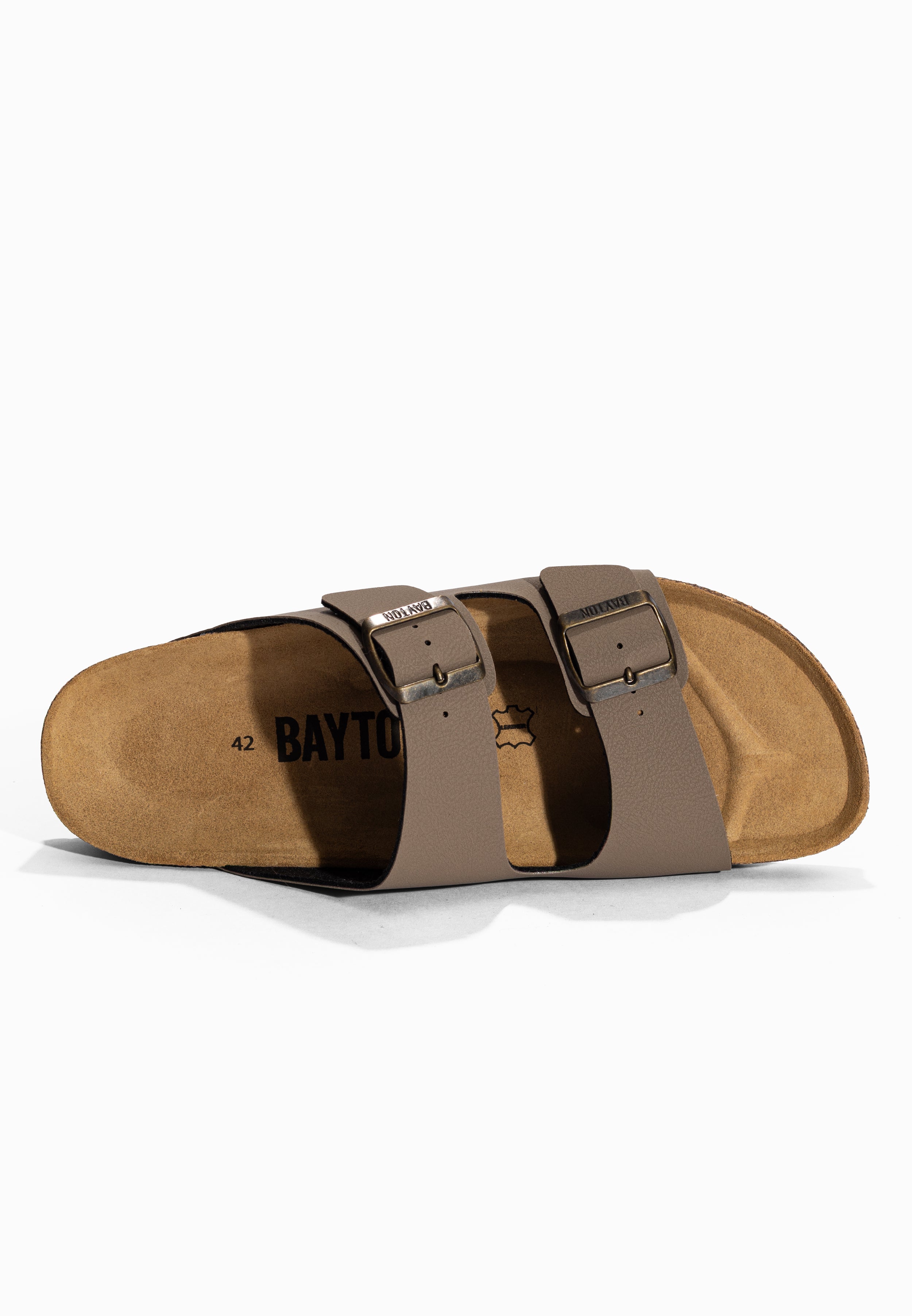 Sandales 2 Brides Atlas Marron