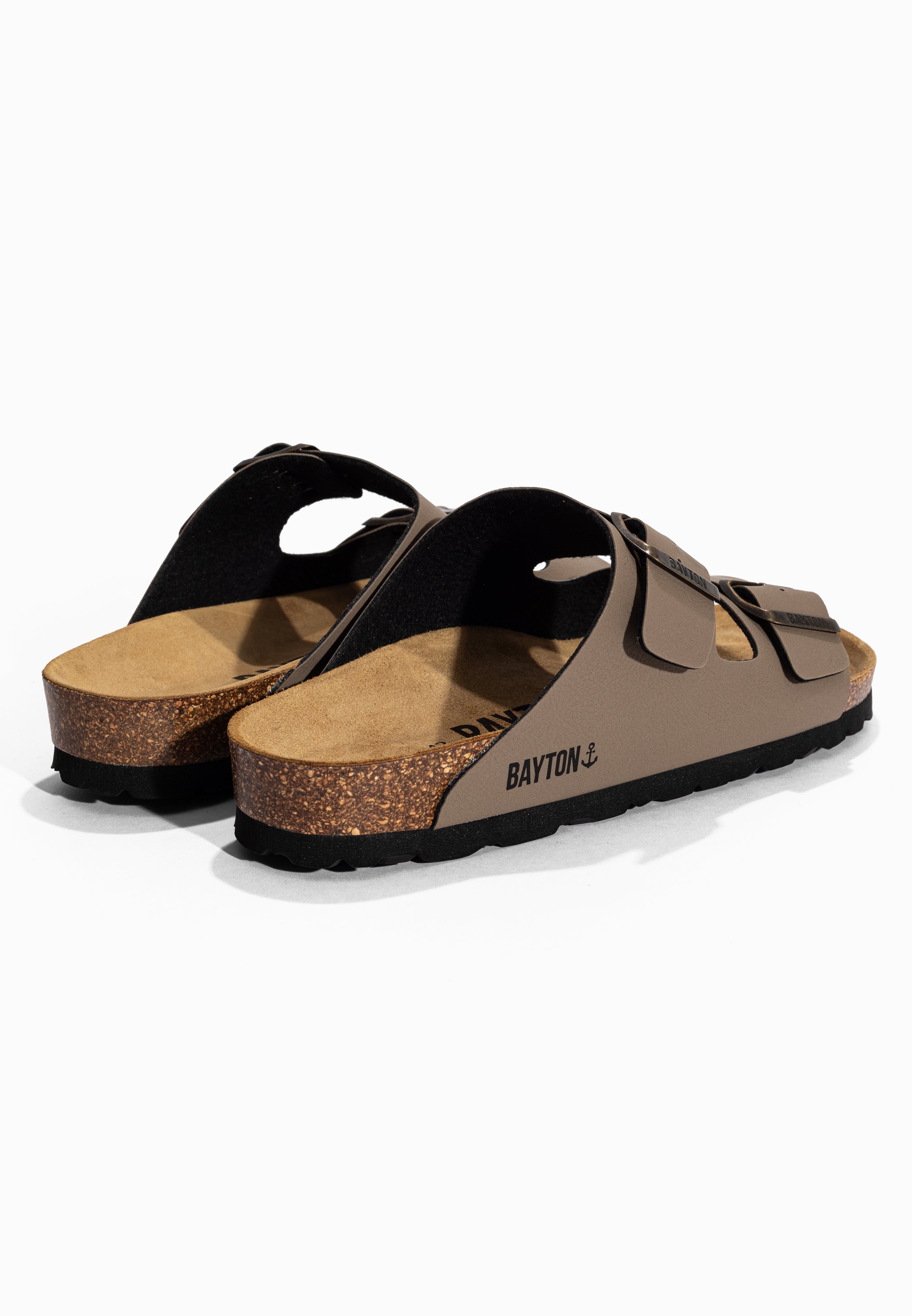 Sandales 2 Brides Atlas Marron