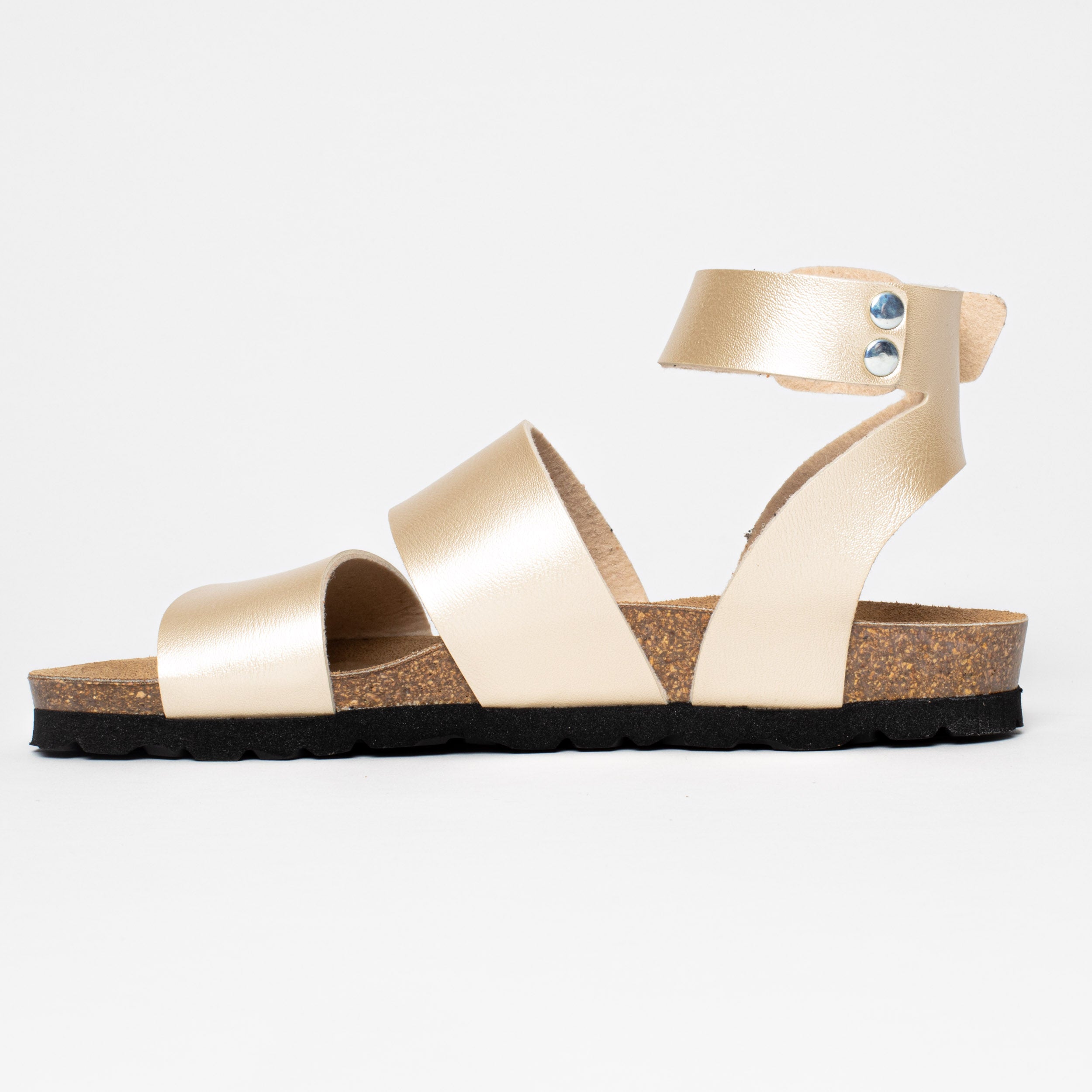 Sandales Soria Dorées Multi-Brides