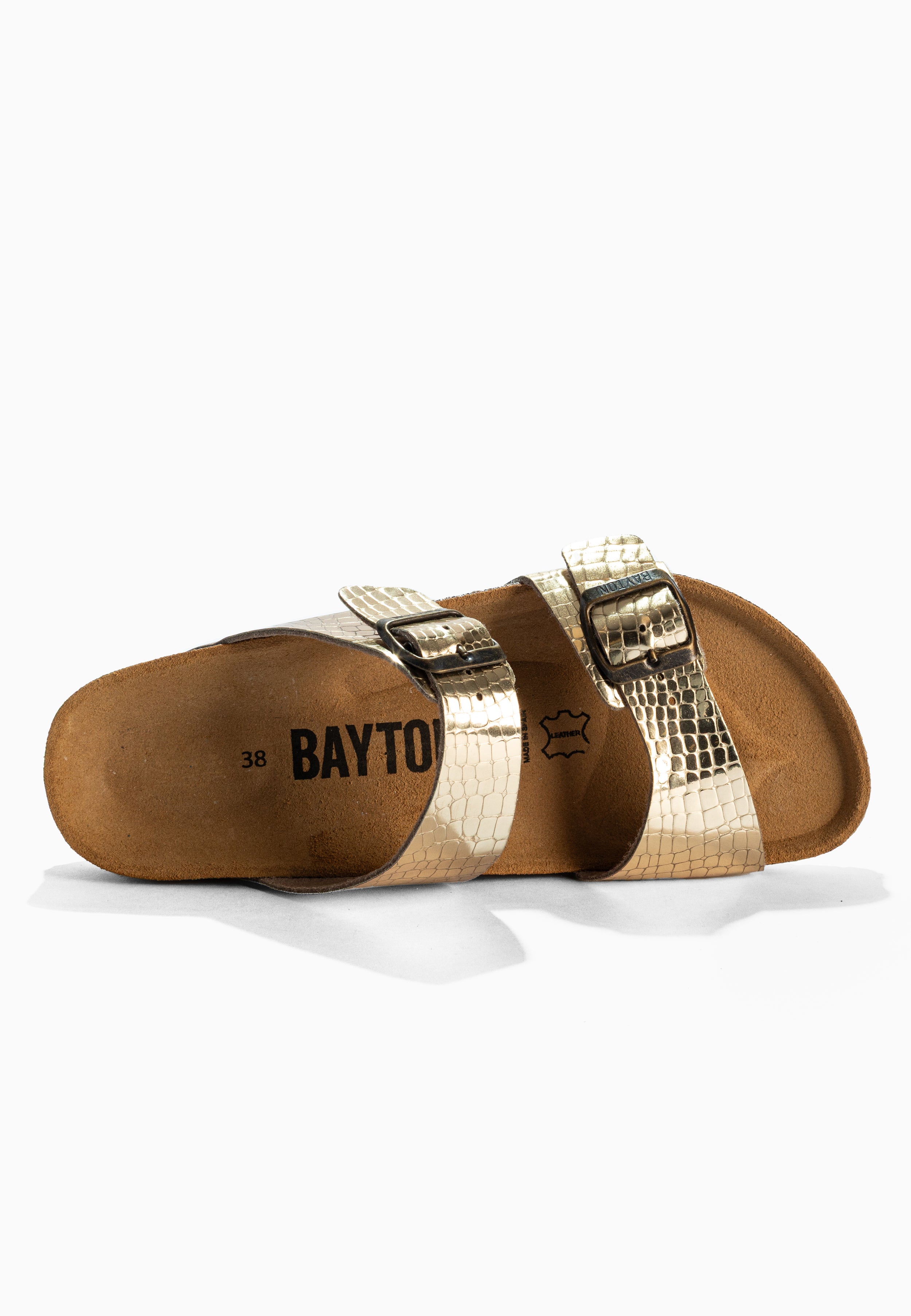 Sandales 2 Brides Marbella Platine