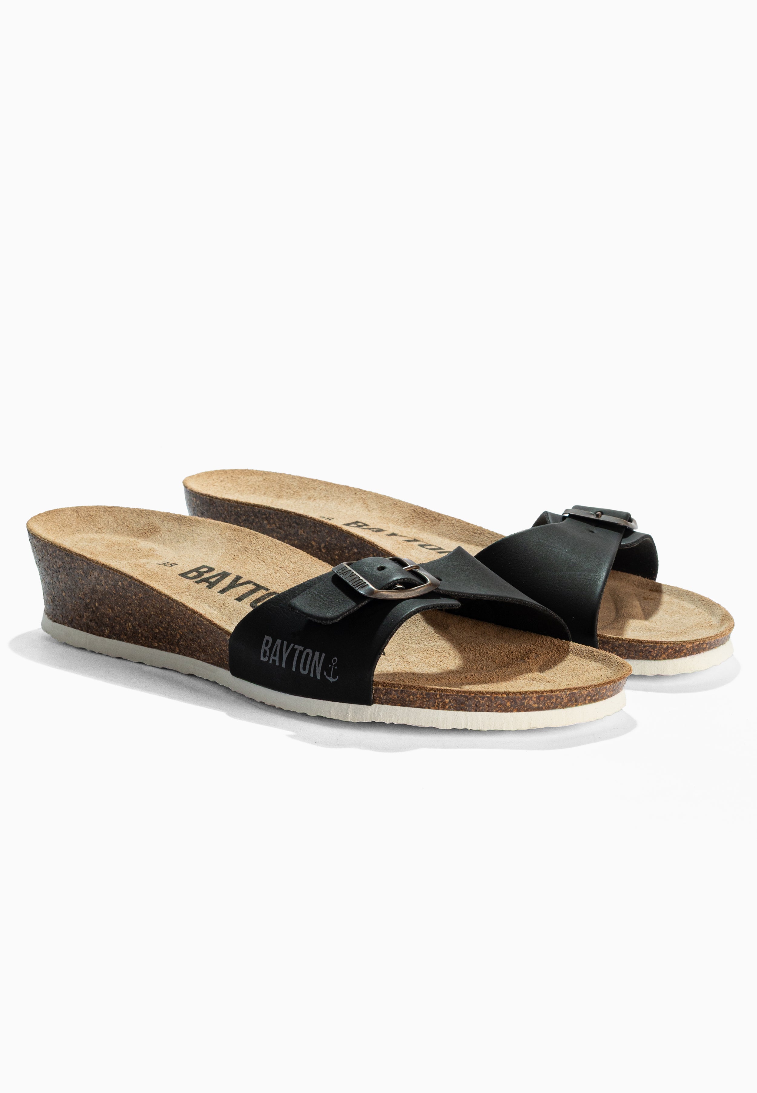 Sandalias Zorga Cuña Y Semicuña Antracita