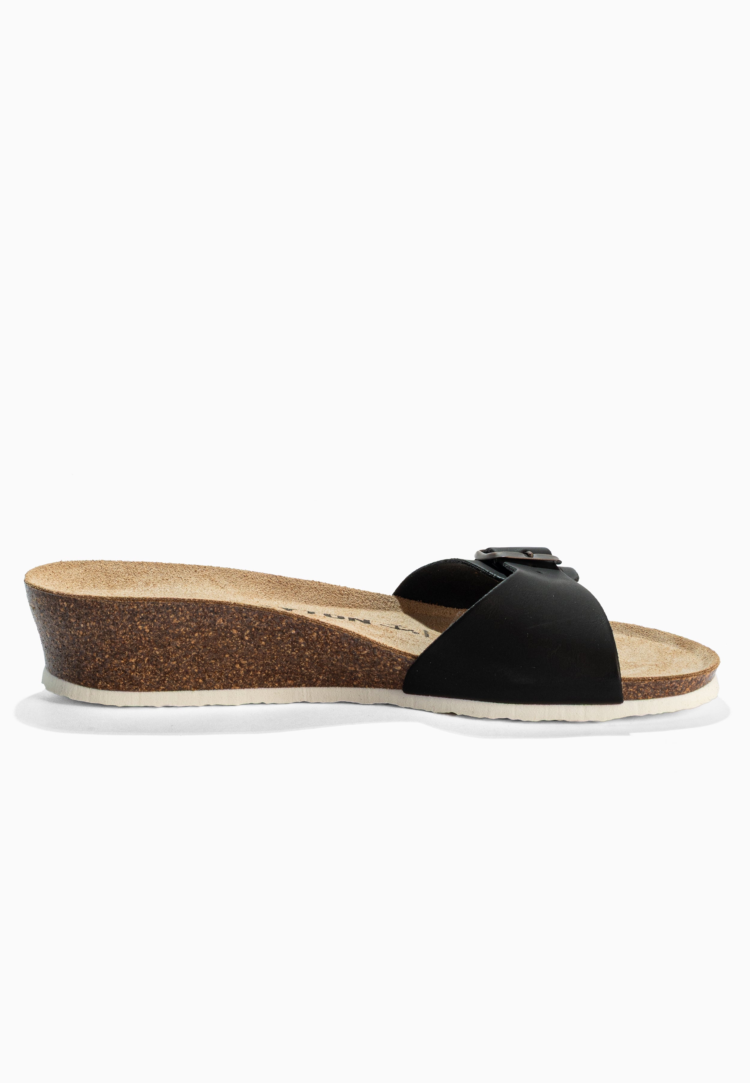 Sandalias Zorga Cuña Y Semicuña Antracita