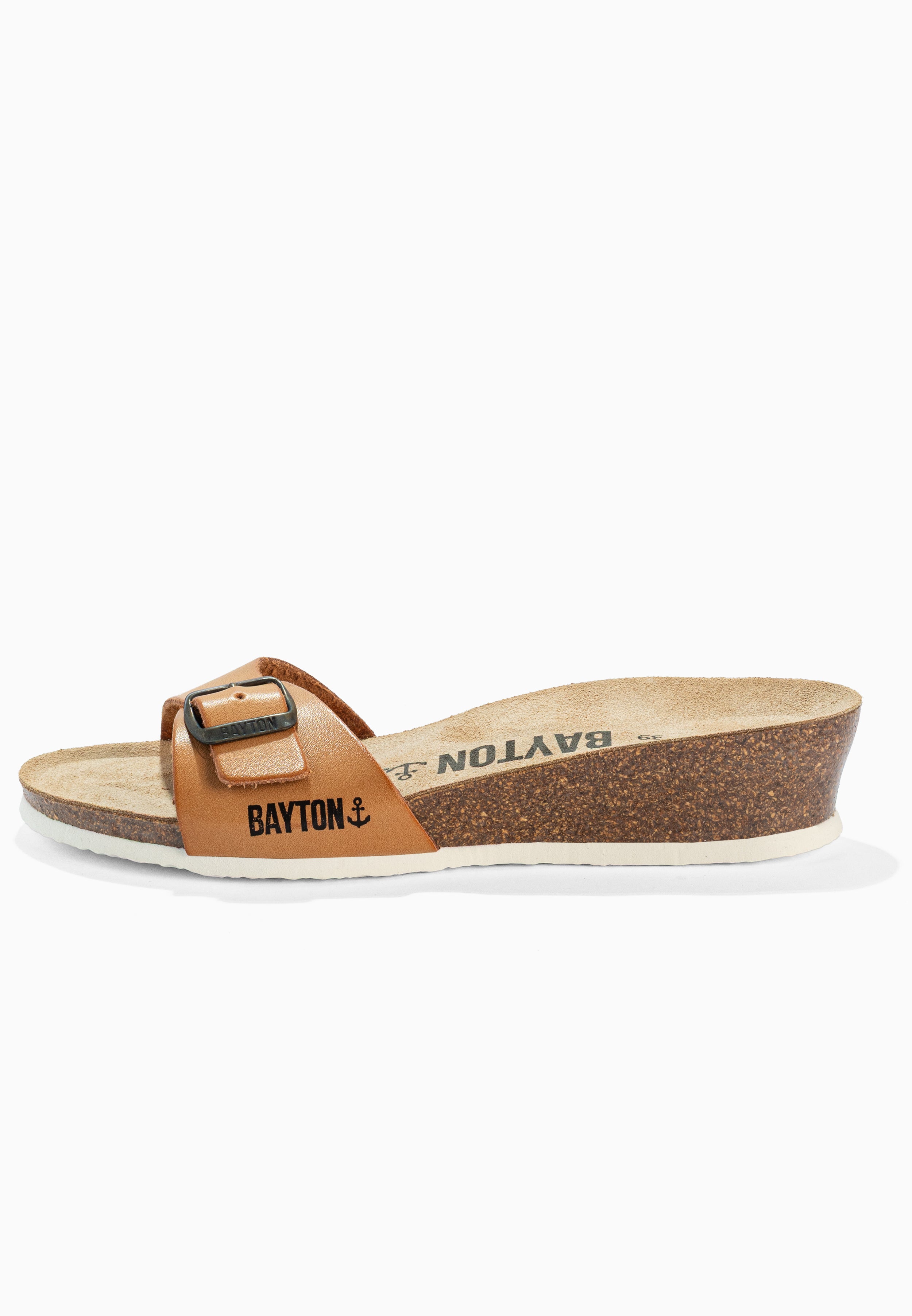 Sandales Zorga Camel Compensées et Semi-compensées