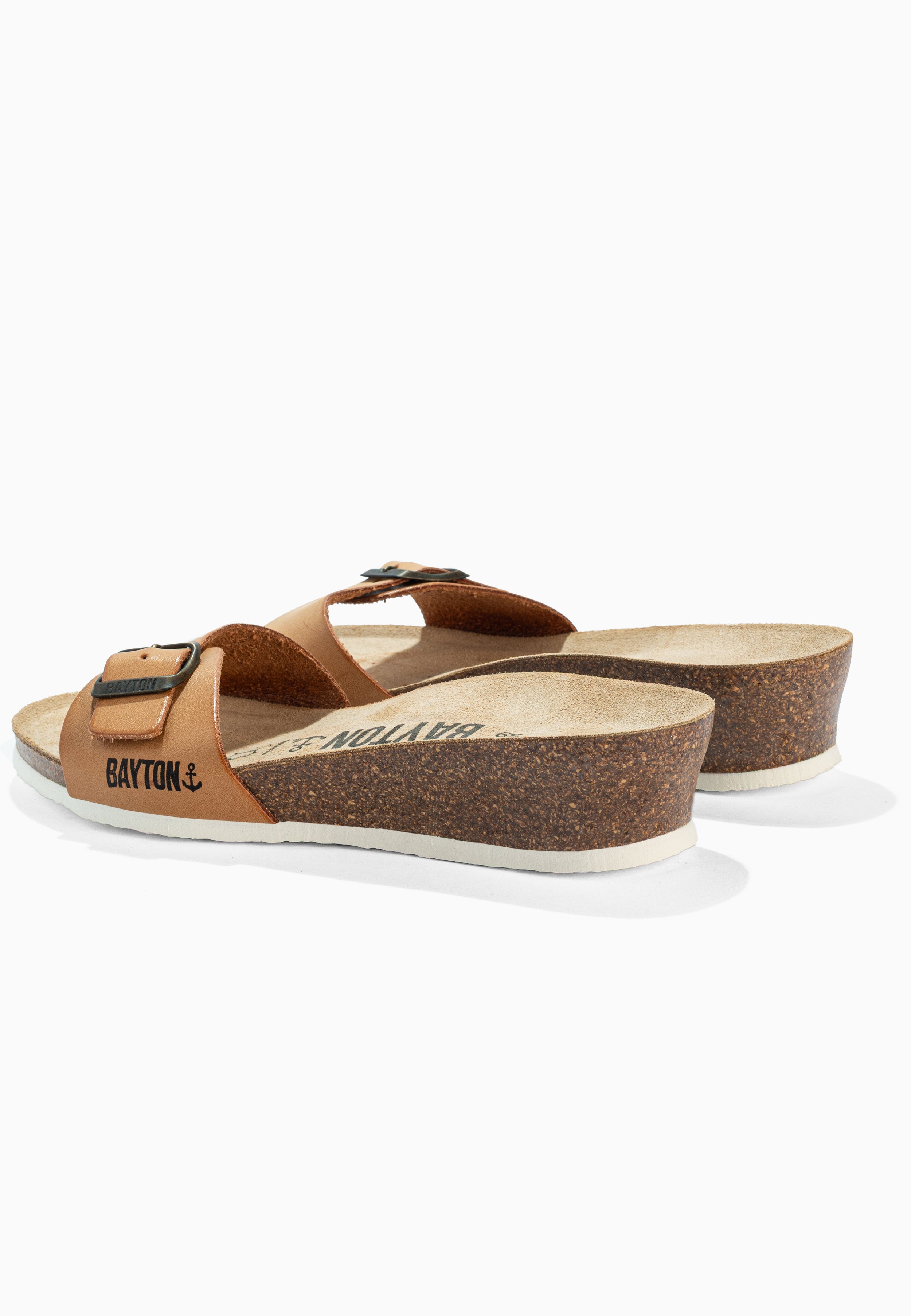 Sandales Zorga Camel Compensées et Semi-compensées