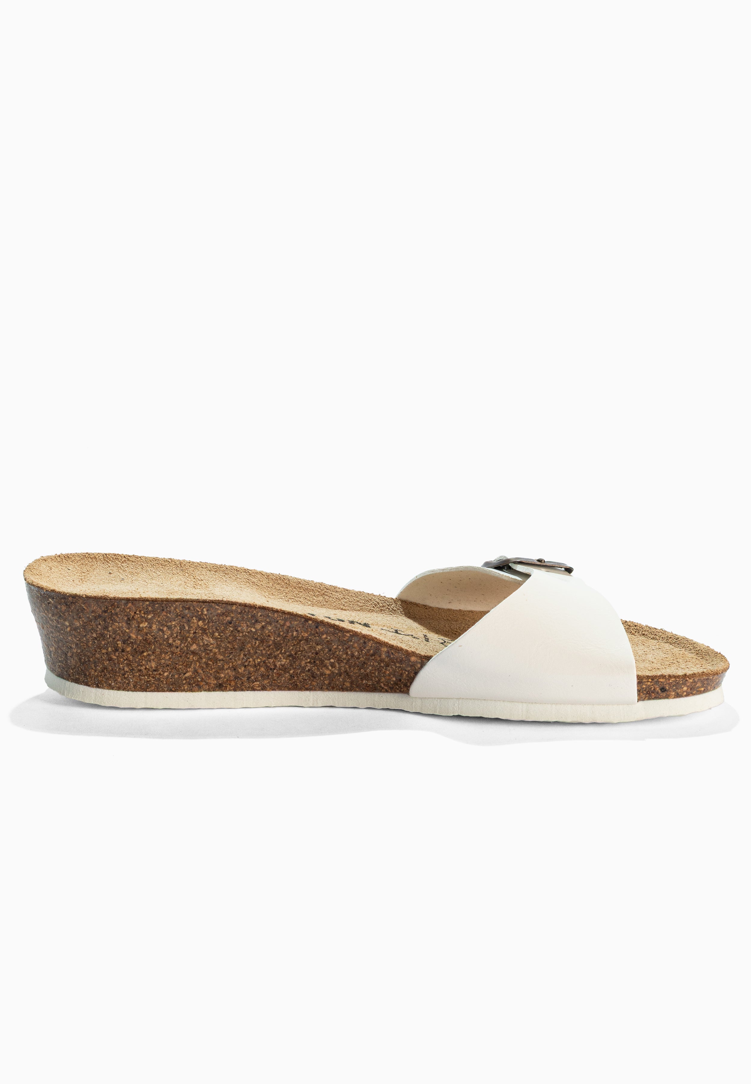 Sandales Zorga Blanc Compensées et Semi-compensées