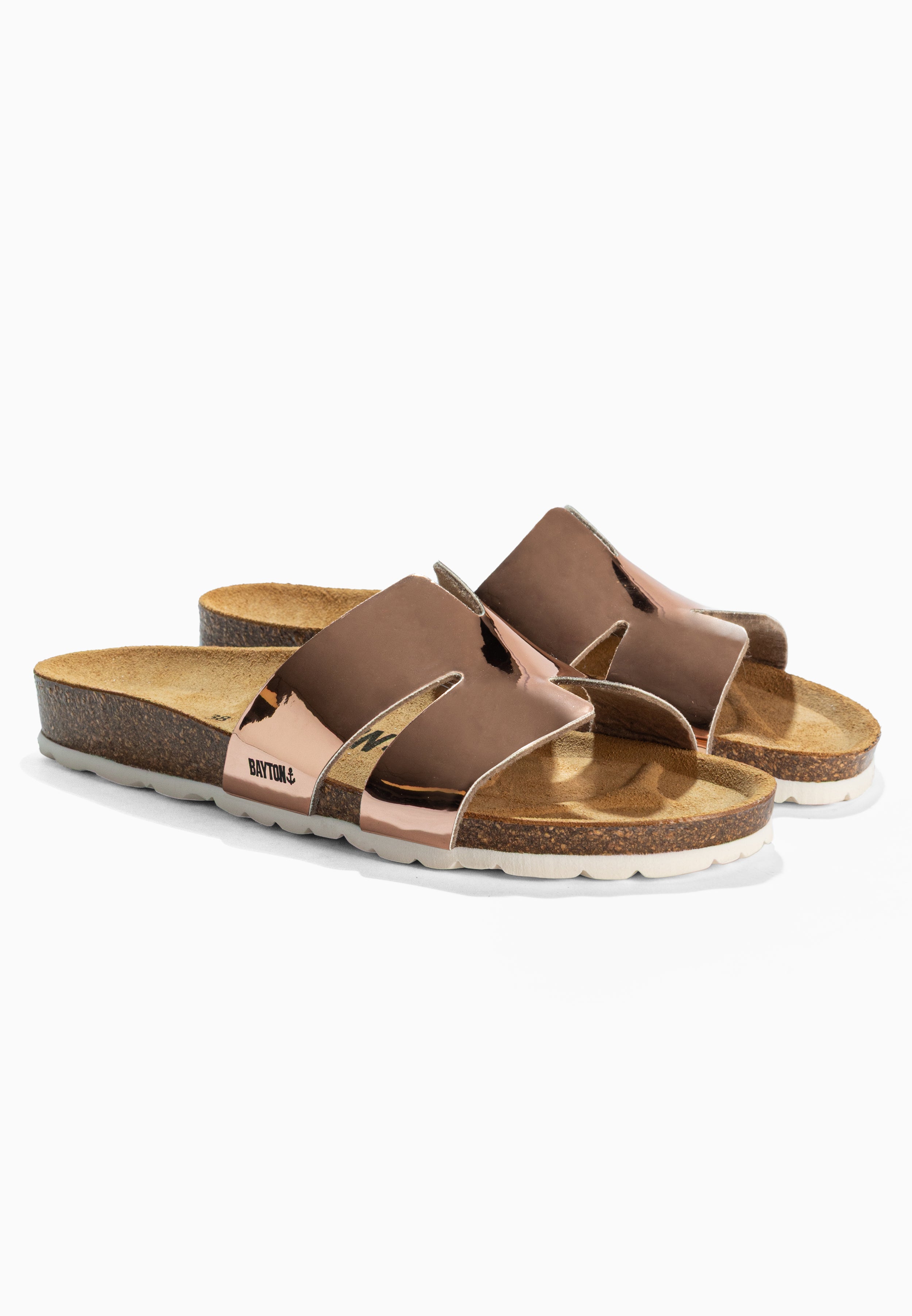 Djone Nude 1 Strap Sandals