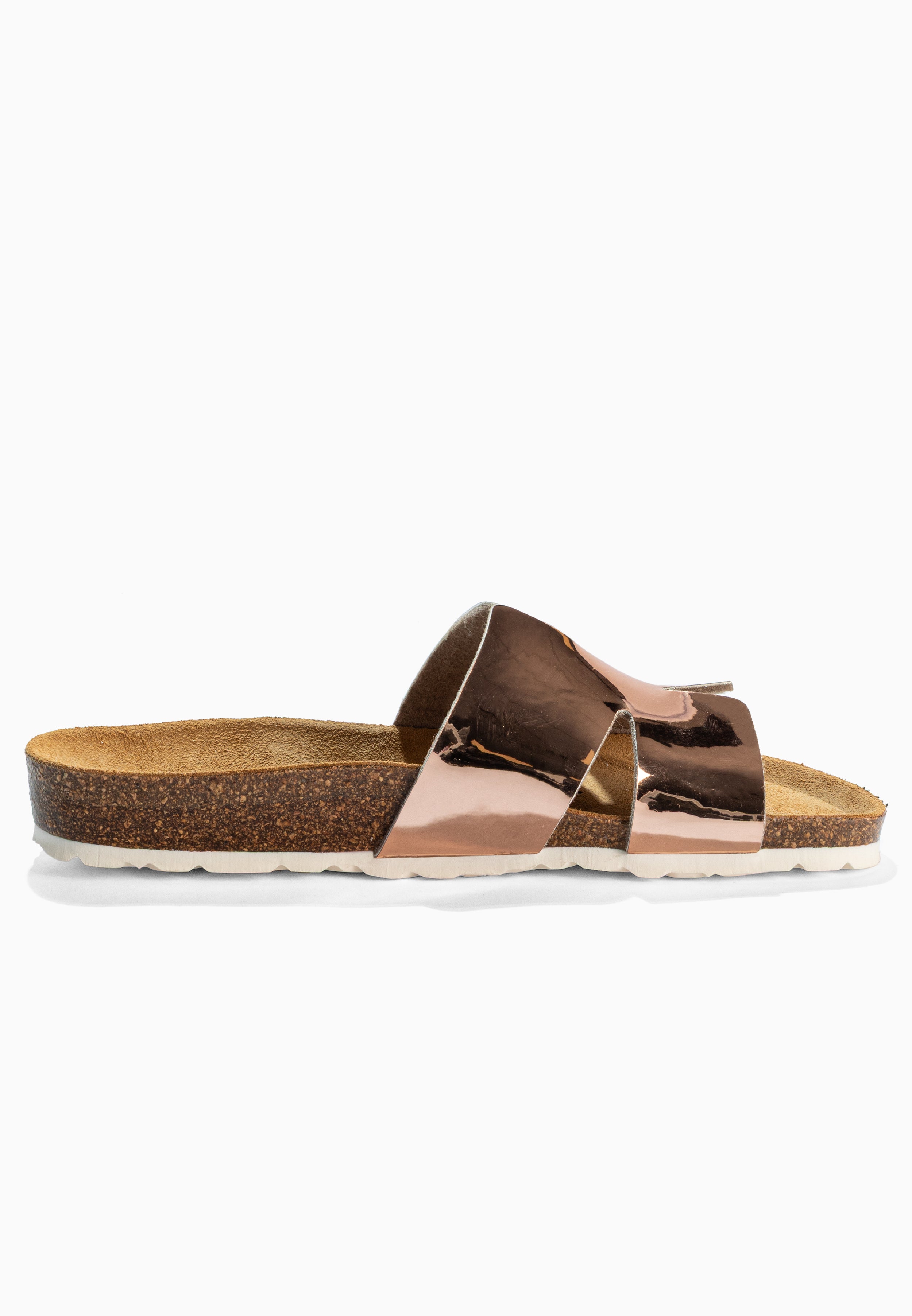 Djone Nude 1 Strap Sandals