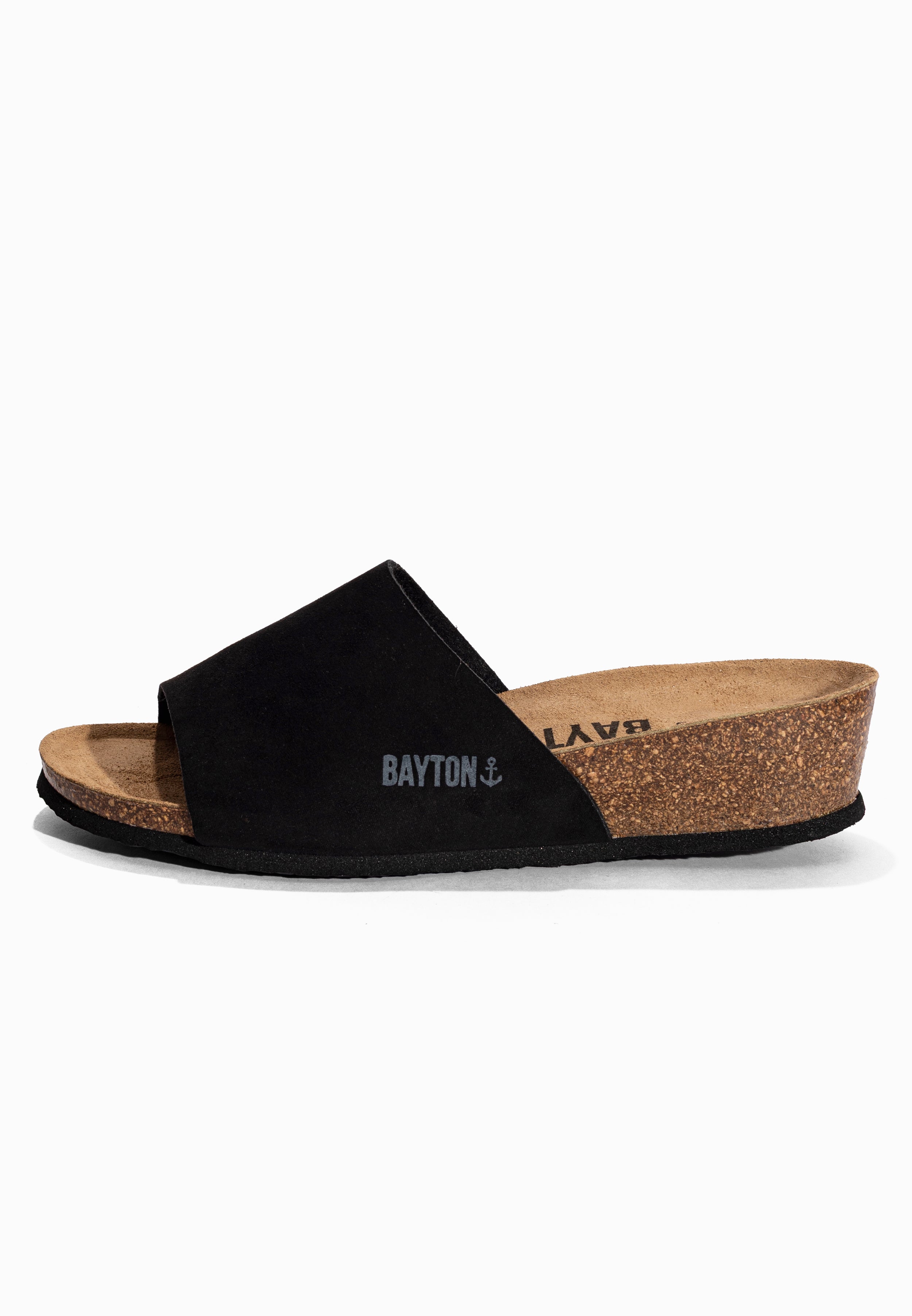 Sandales Ventura Noir Compensées et Semi-compensées