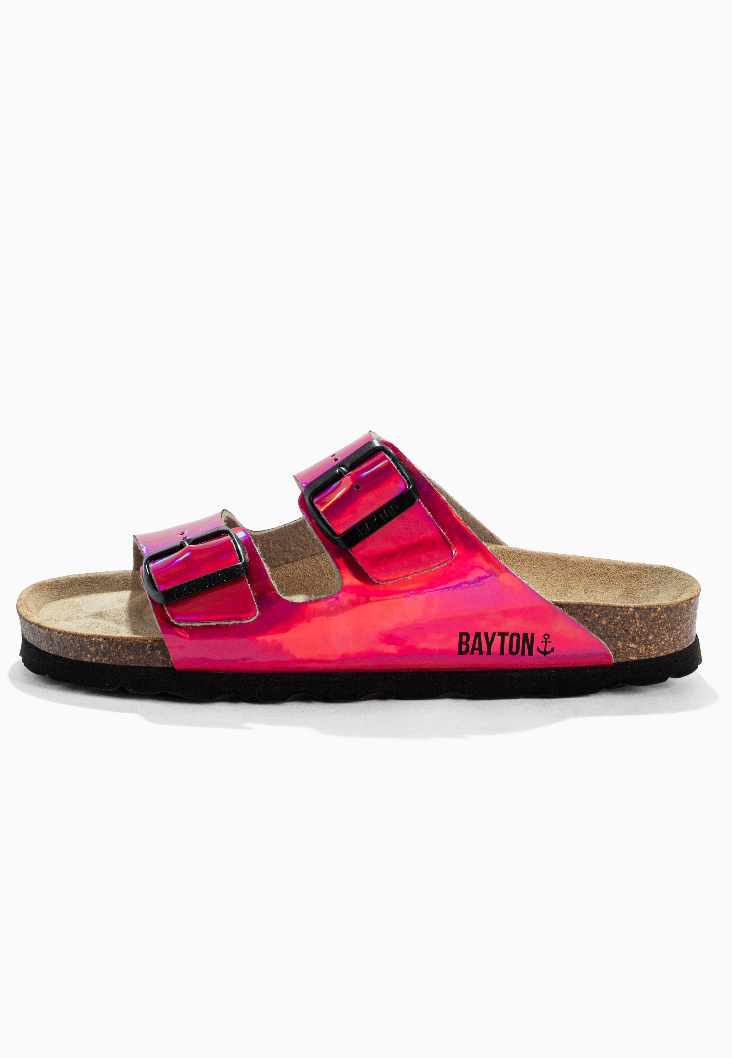 Sandalias Atlas 2 Tiras Fucsia