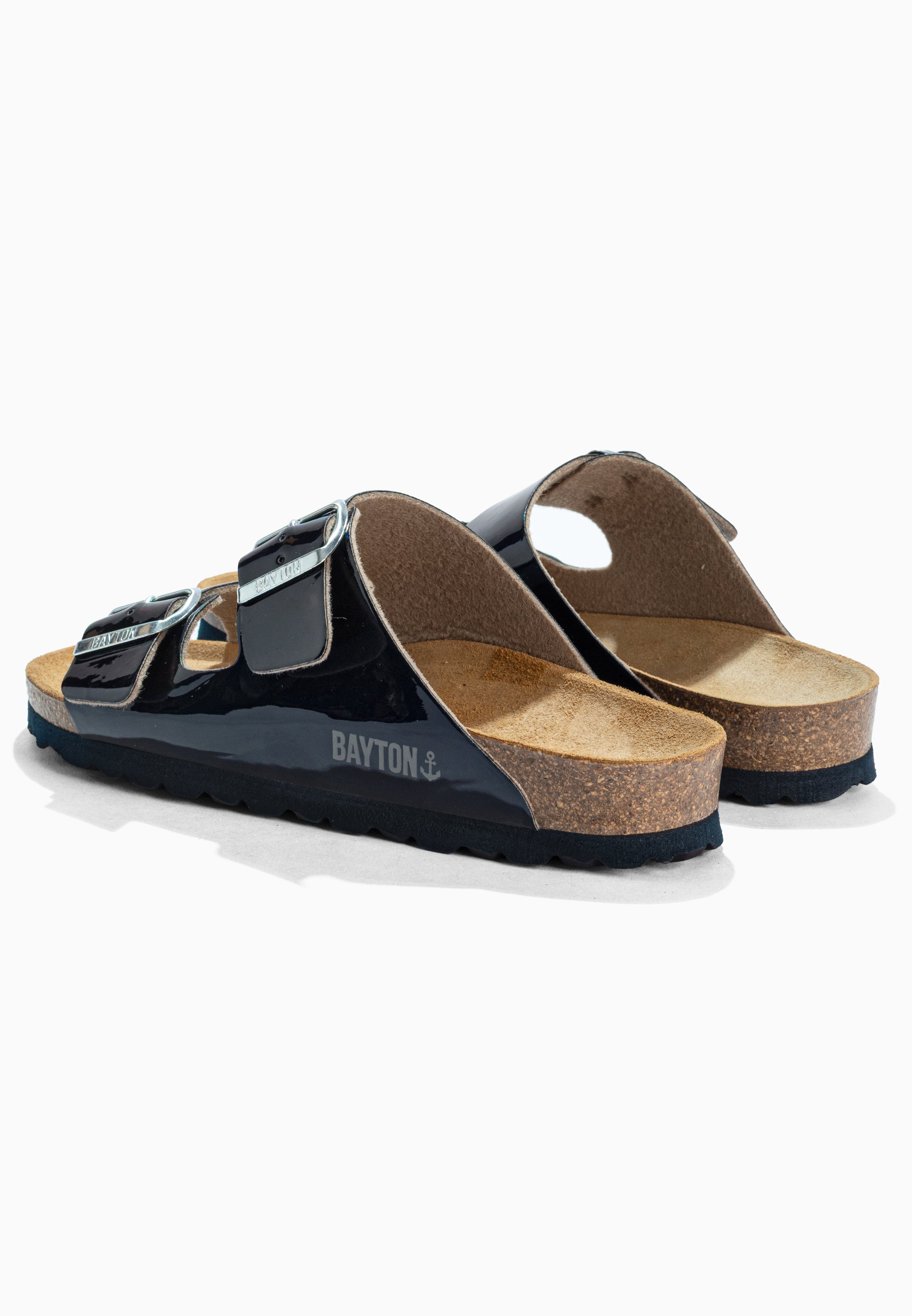 Sandales 2 Brides Atlas Bleu Marine