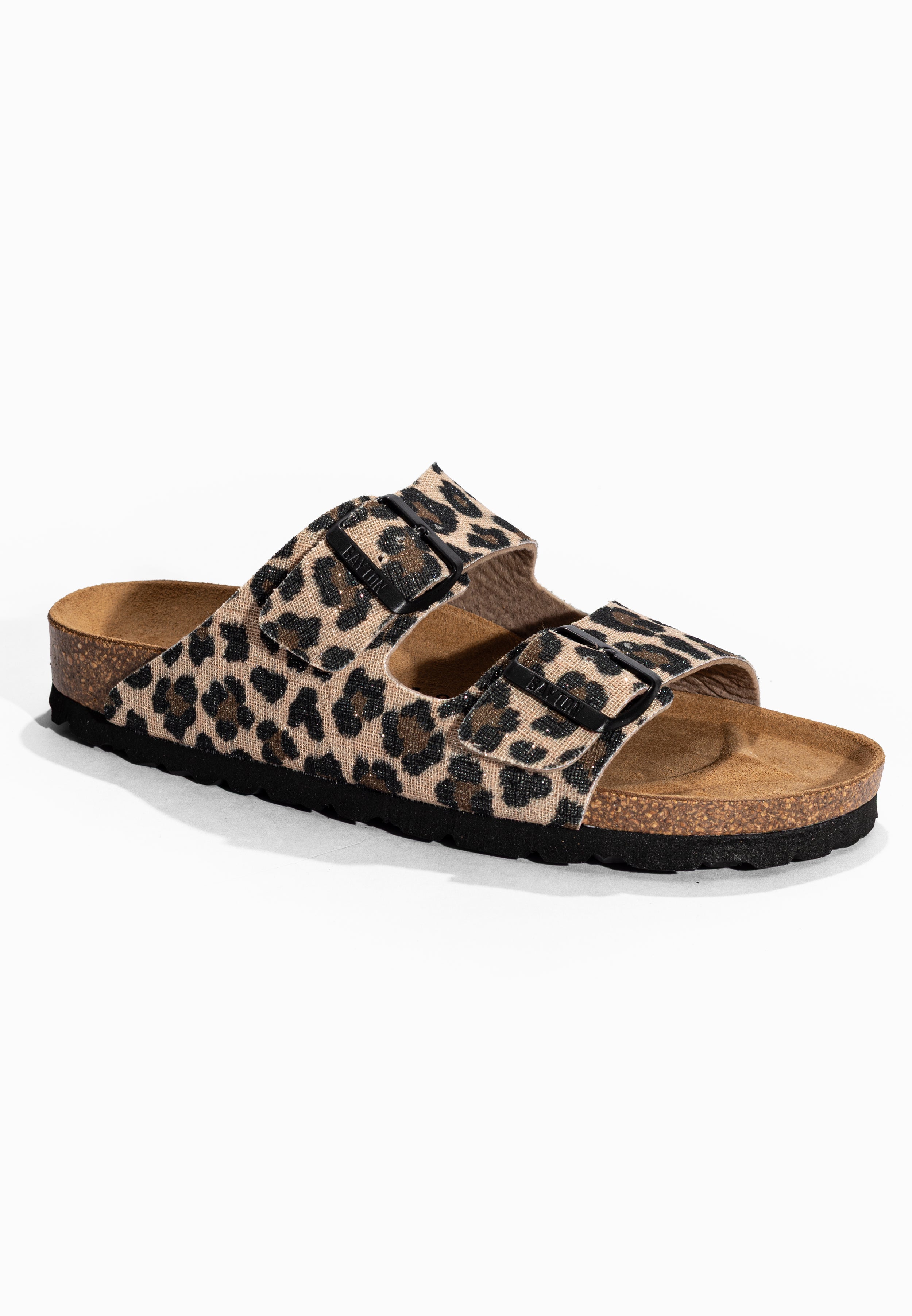 Sandales 2 Brides Atlas Leopard