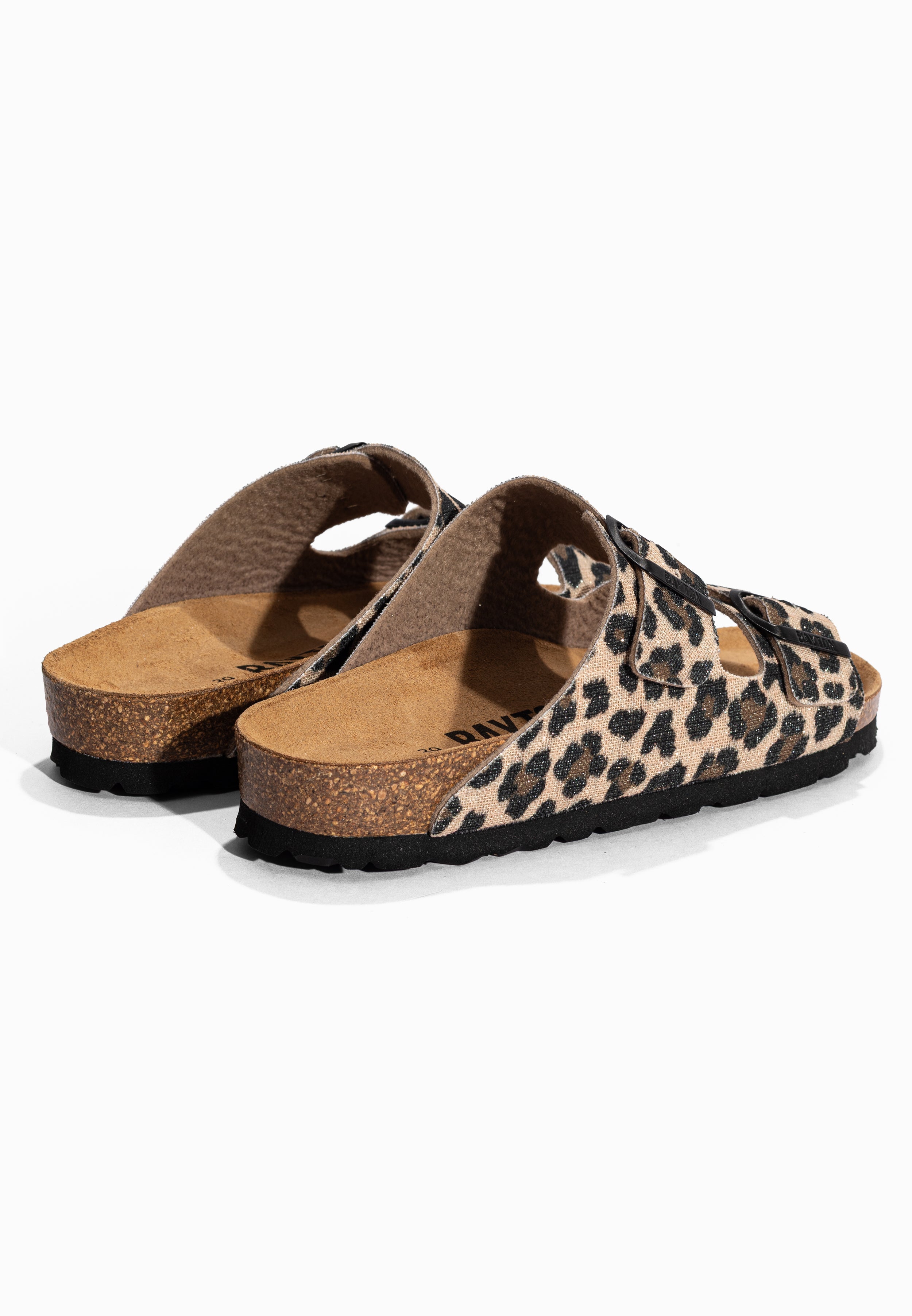 Sandales 2 Brides Atlas Leopard