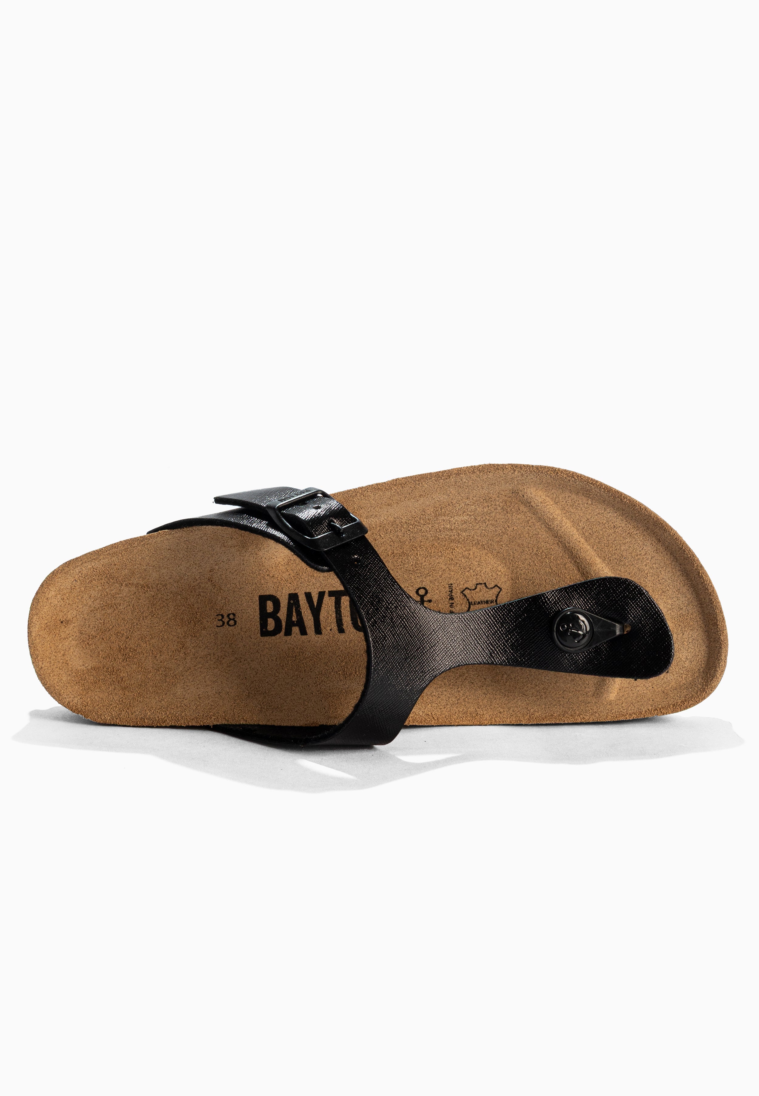 Sandales Mercure Noir à Entre-Doigts