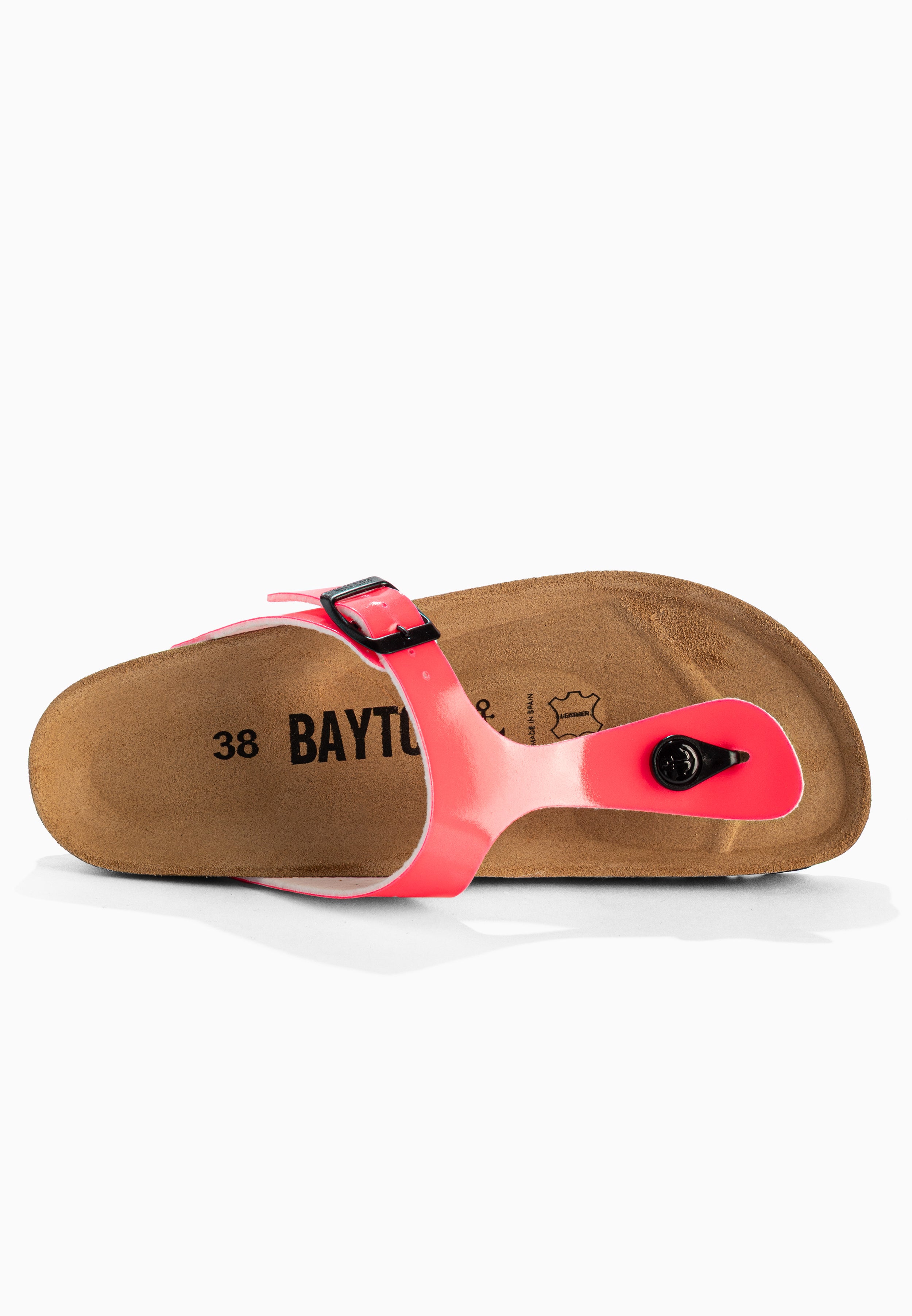 Mercury Fluo Pink Toe-Thong Sandals