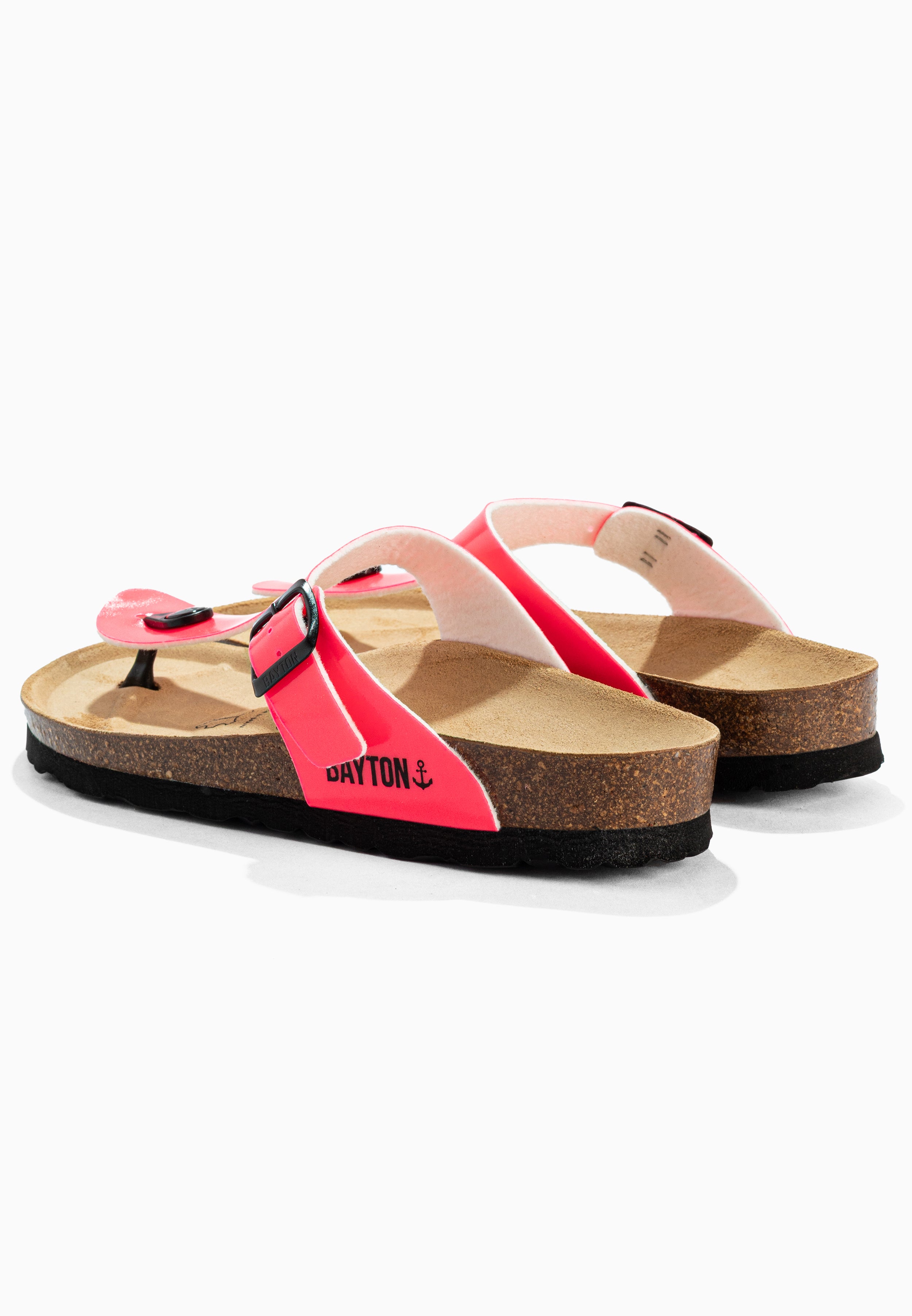 Mercury Fluo Pink Toe-Thong Sandals