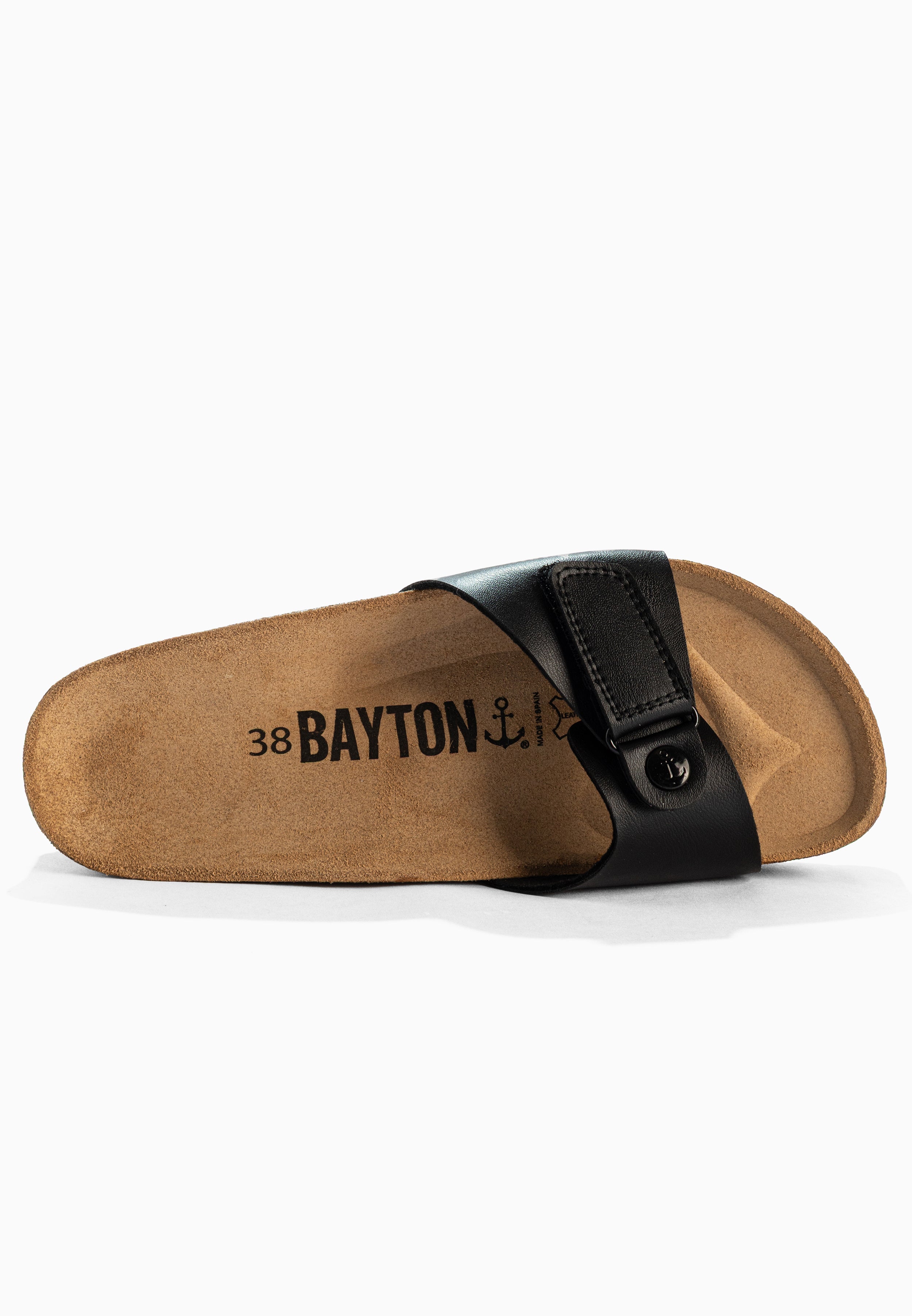 Sandales Calypso Noir à Plateforme