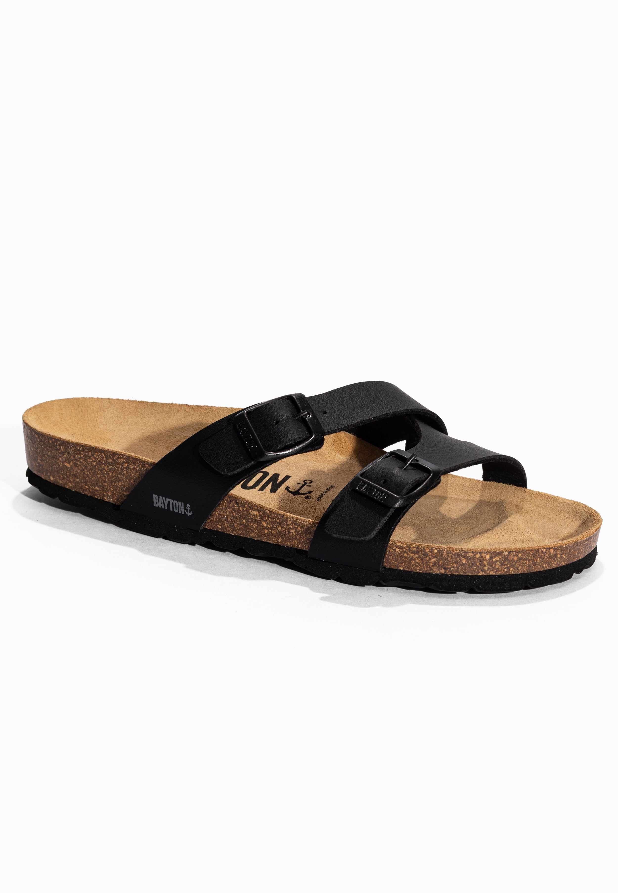 Sandales 2 Brides Cleo Noir