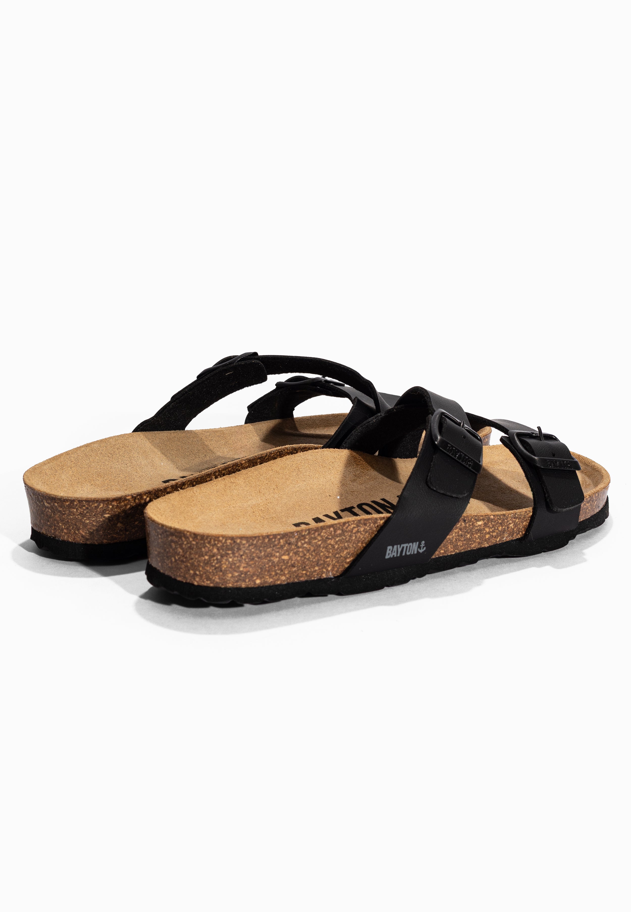 Sandales 2 Brides Cleo Noir