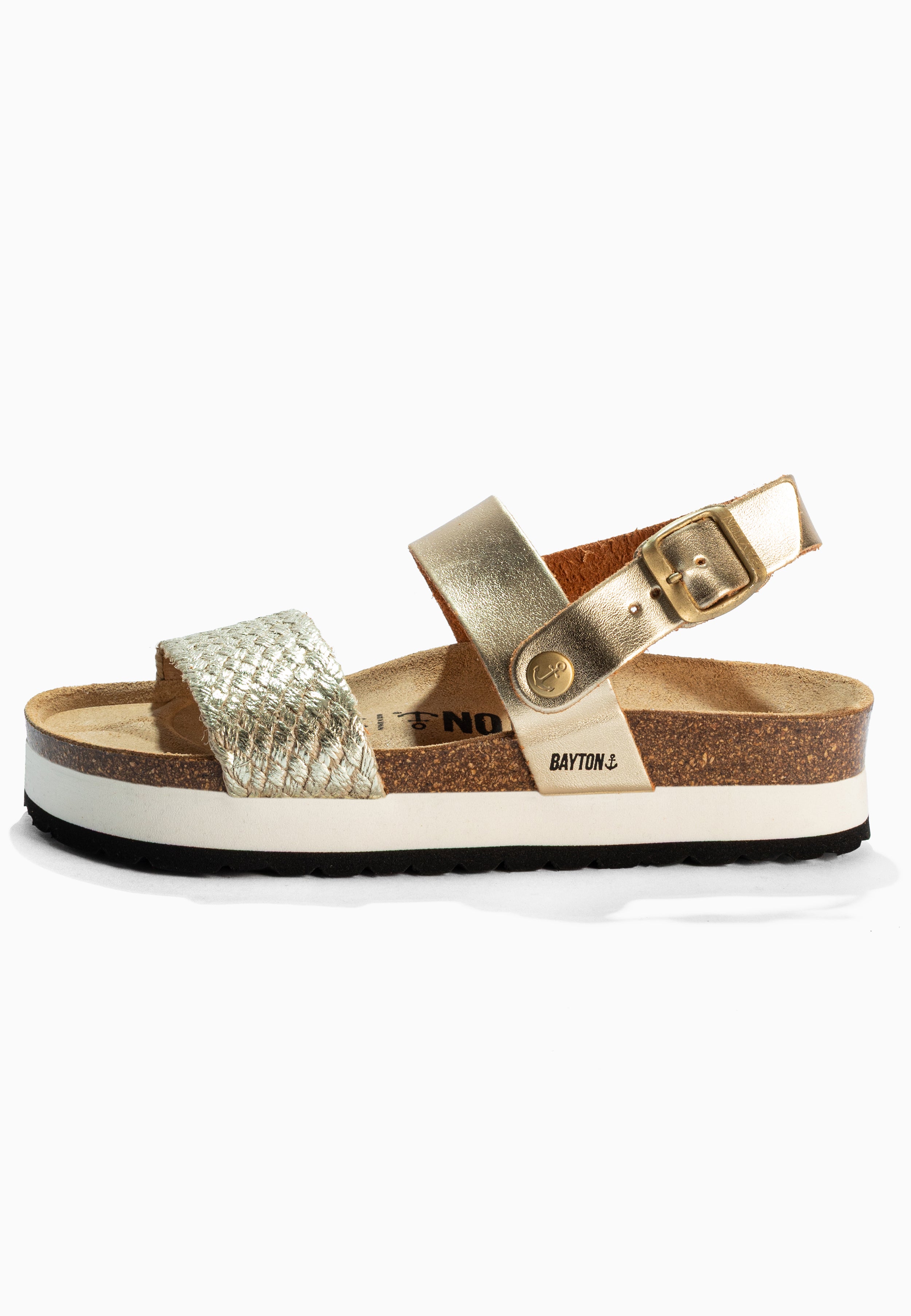 Sandales Almeria Platine à Plateforme