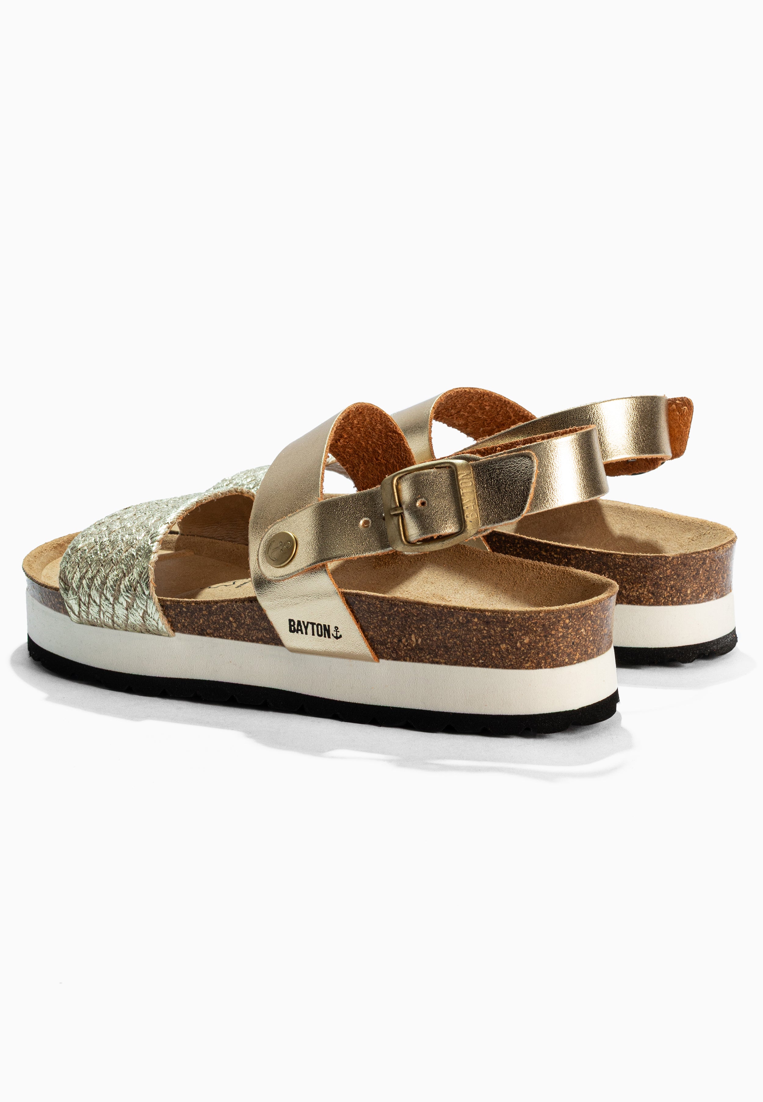 Sandales Almeria Platine à Plateforme