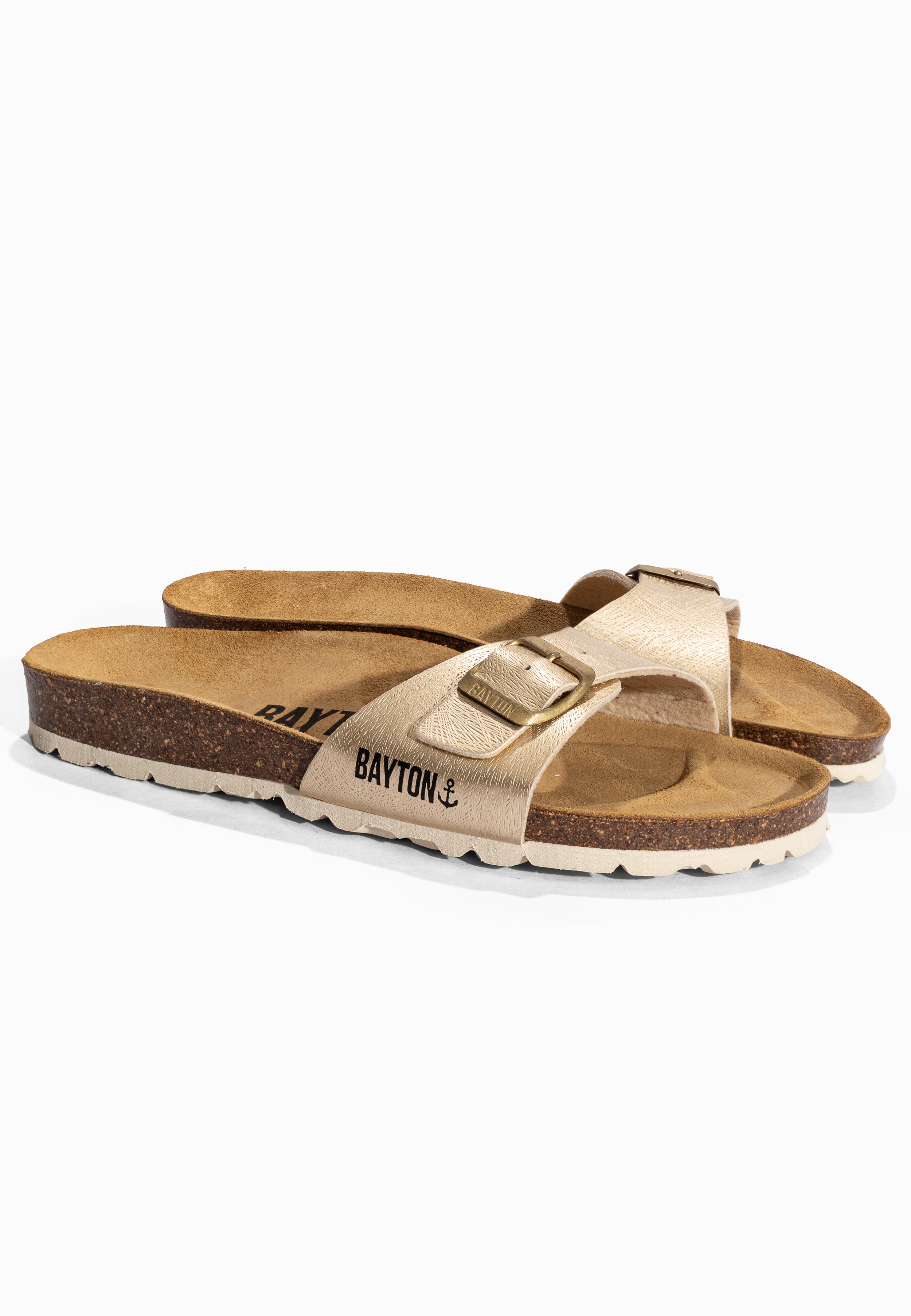 Sandales 1 Bride Zephyr Doréees Clair