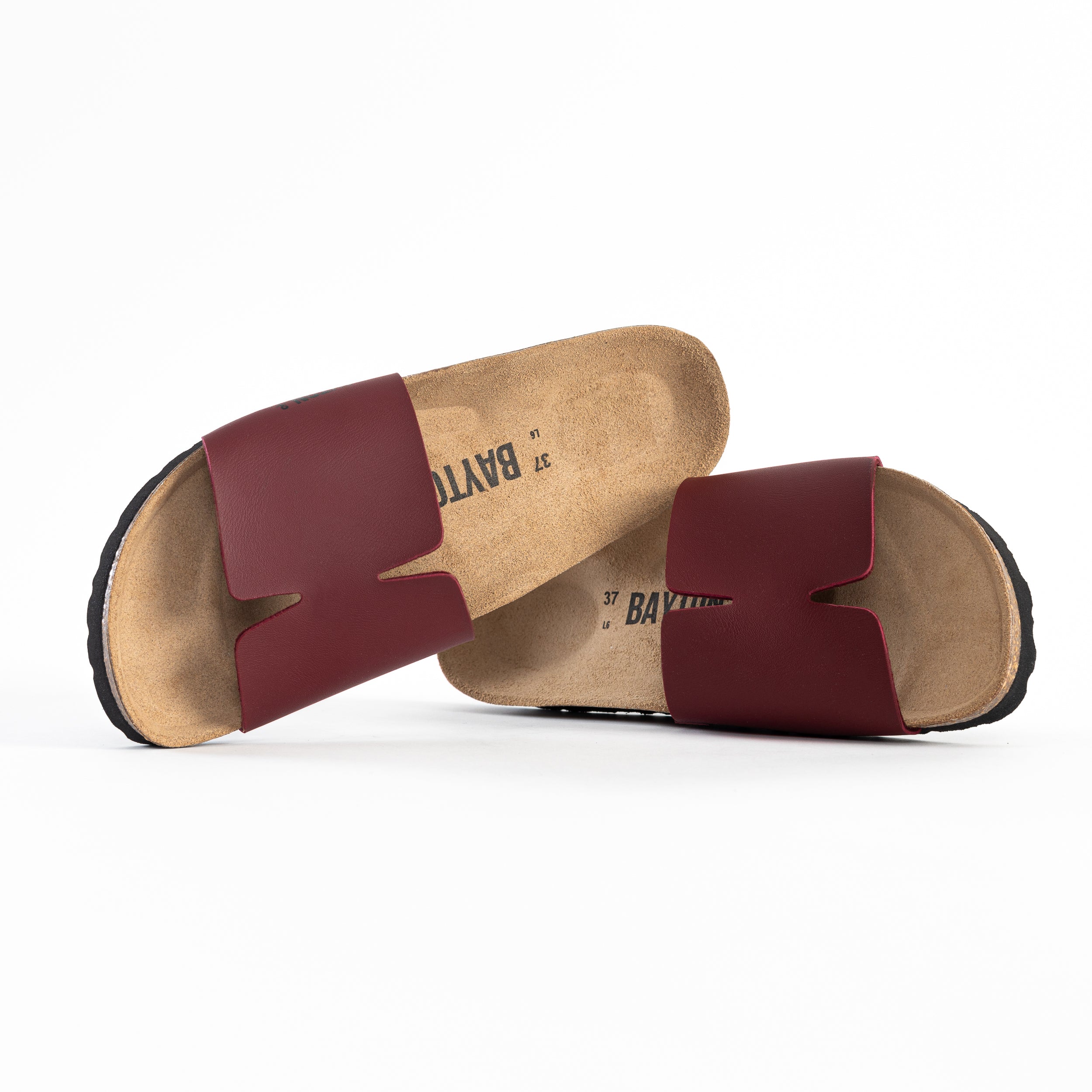 Sandales Djilian Bordeaux