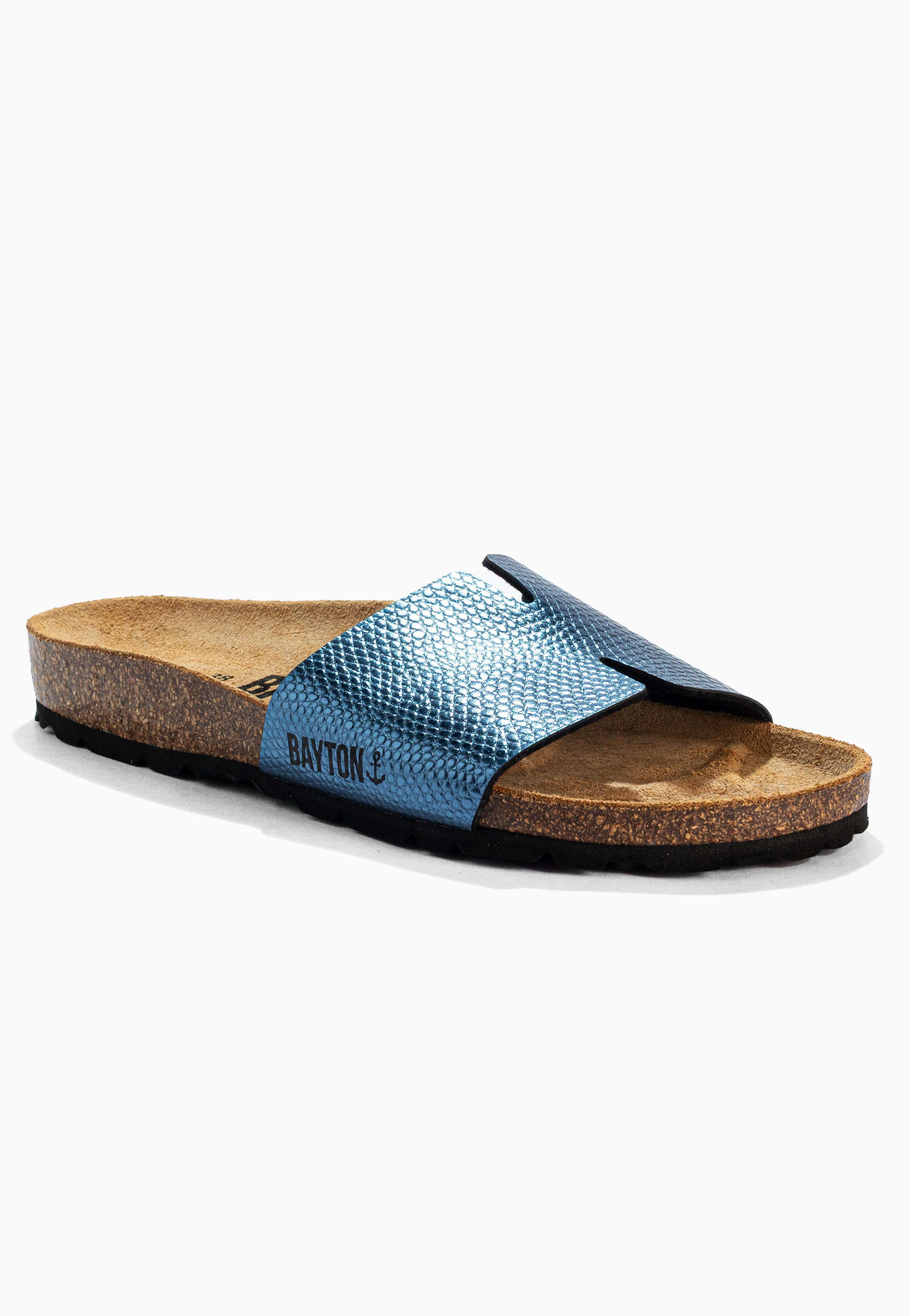 Sandales 1 Bride Djilian Bleu Marine
