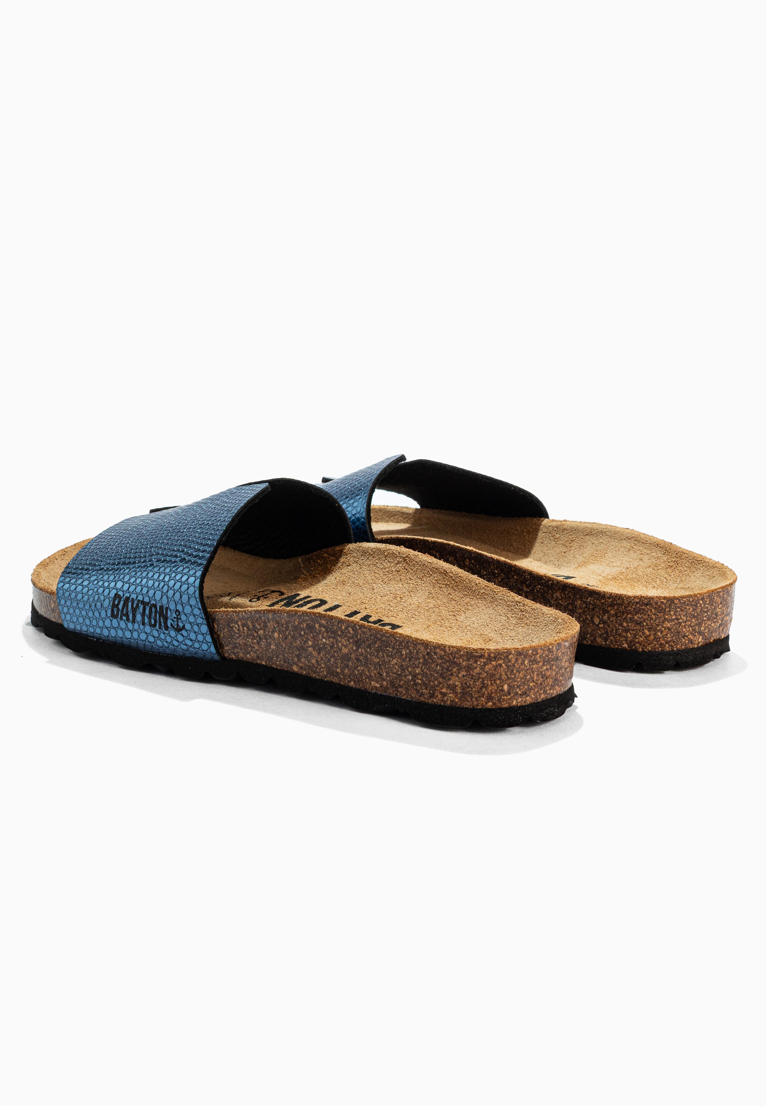 Sandales 1 Bride Djilian Bleu Marine