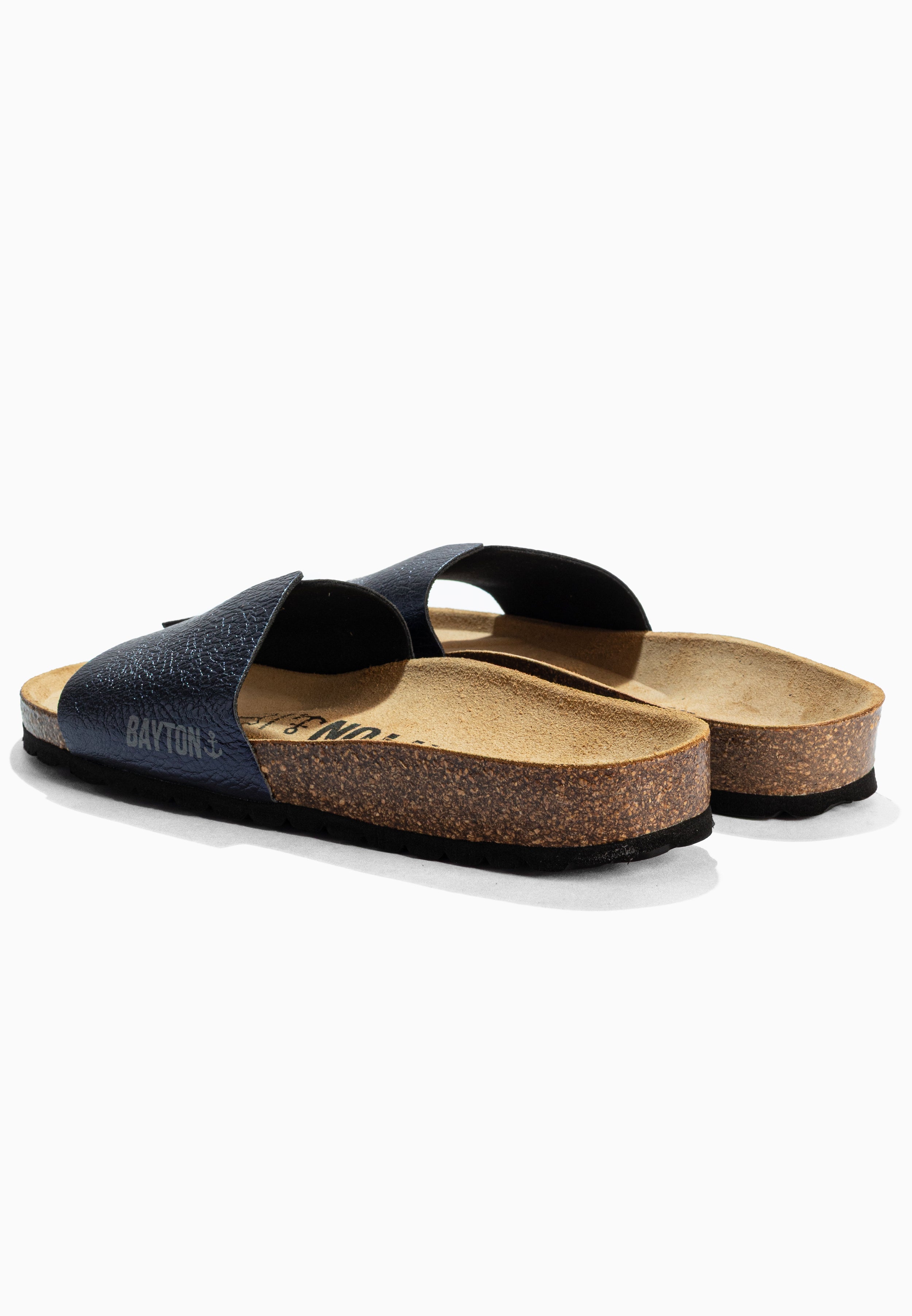 Sandales 1 Bride Djilian Bleu Marine