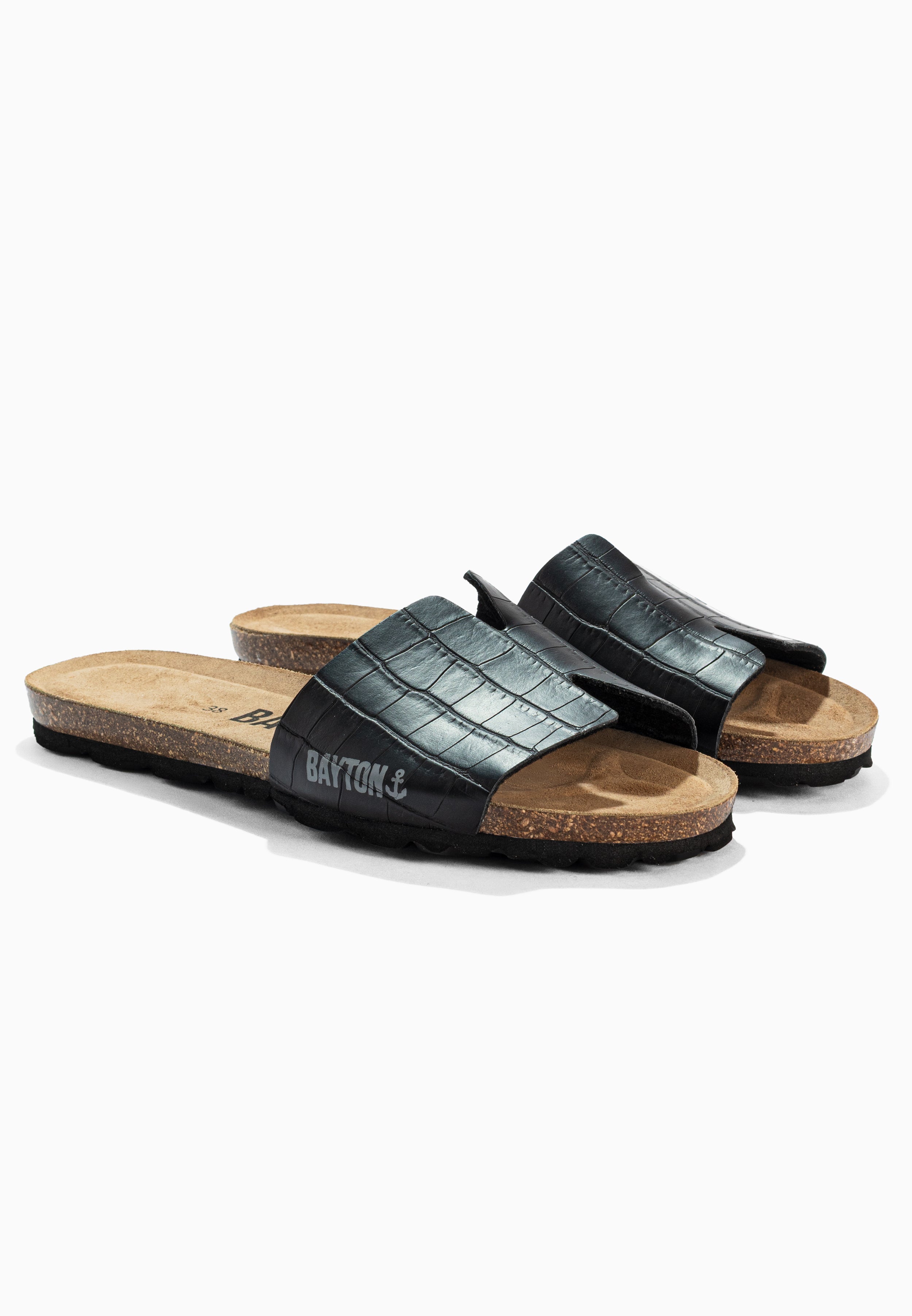 Sandales 1 Bride Djilian Slim Noir