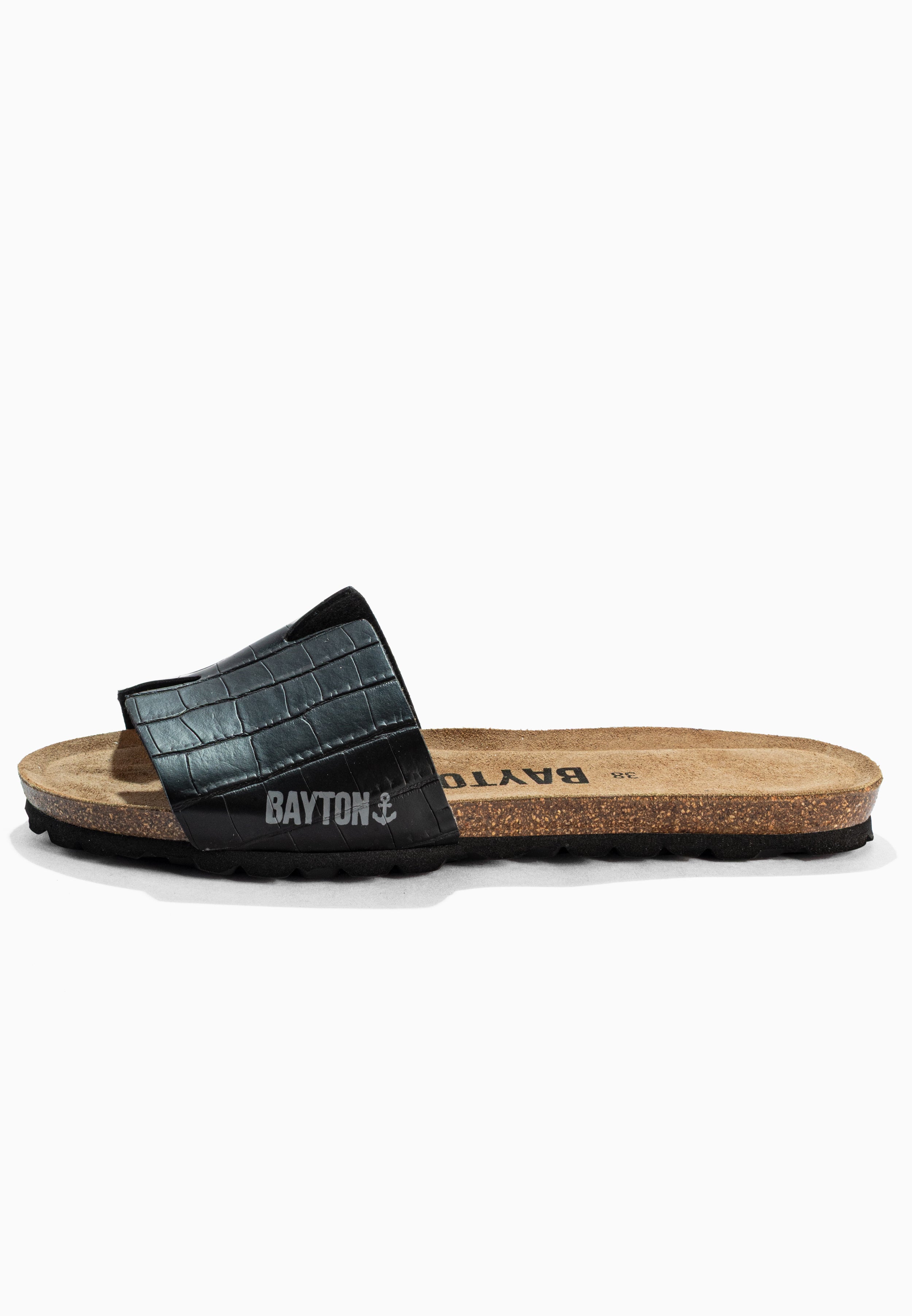 Sandales 1 Bride Djilian Slim Noir