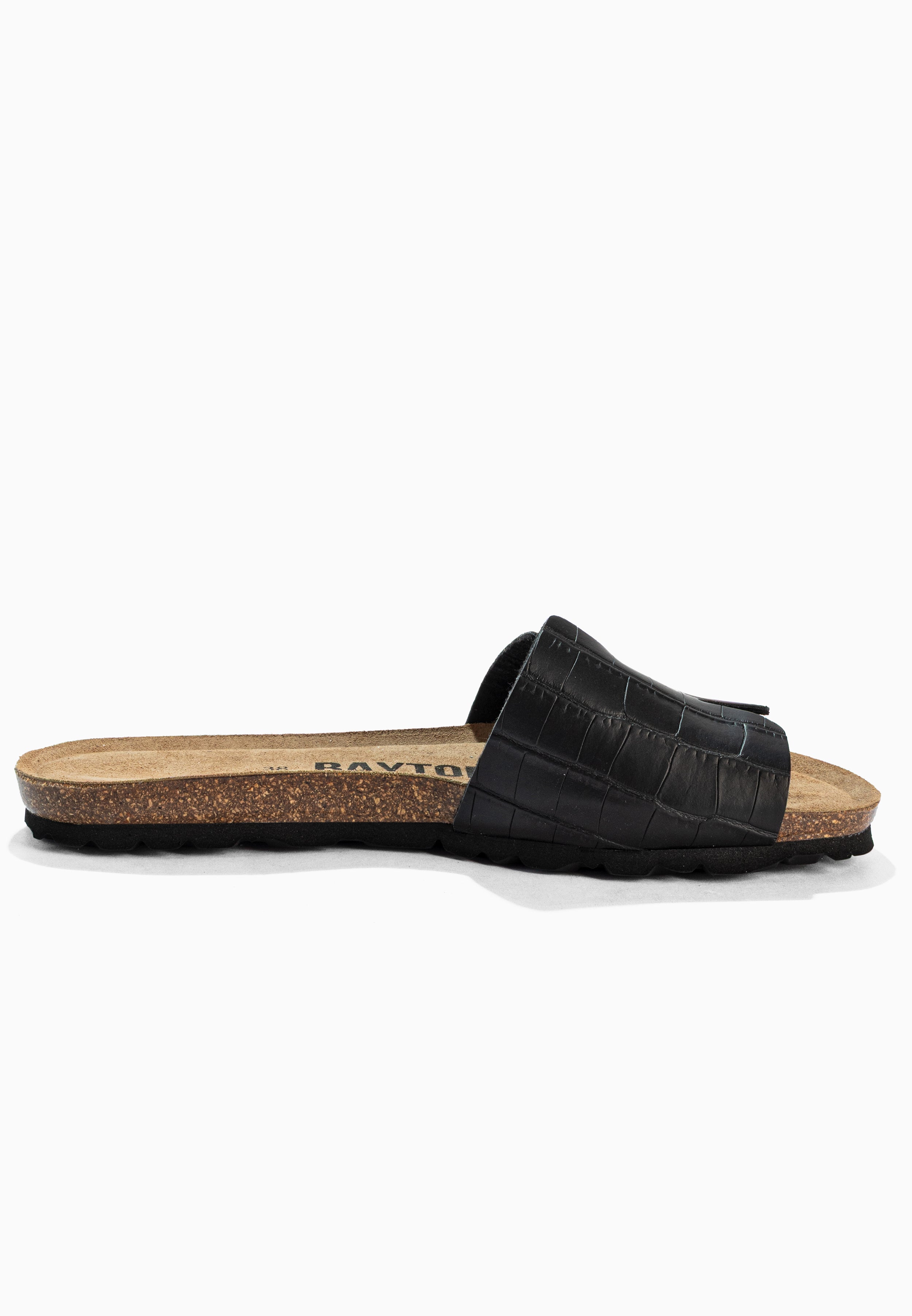 Sandales 1 Bride Djilian Slim Noir