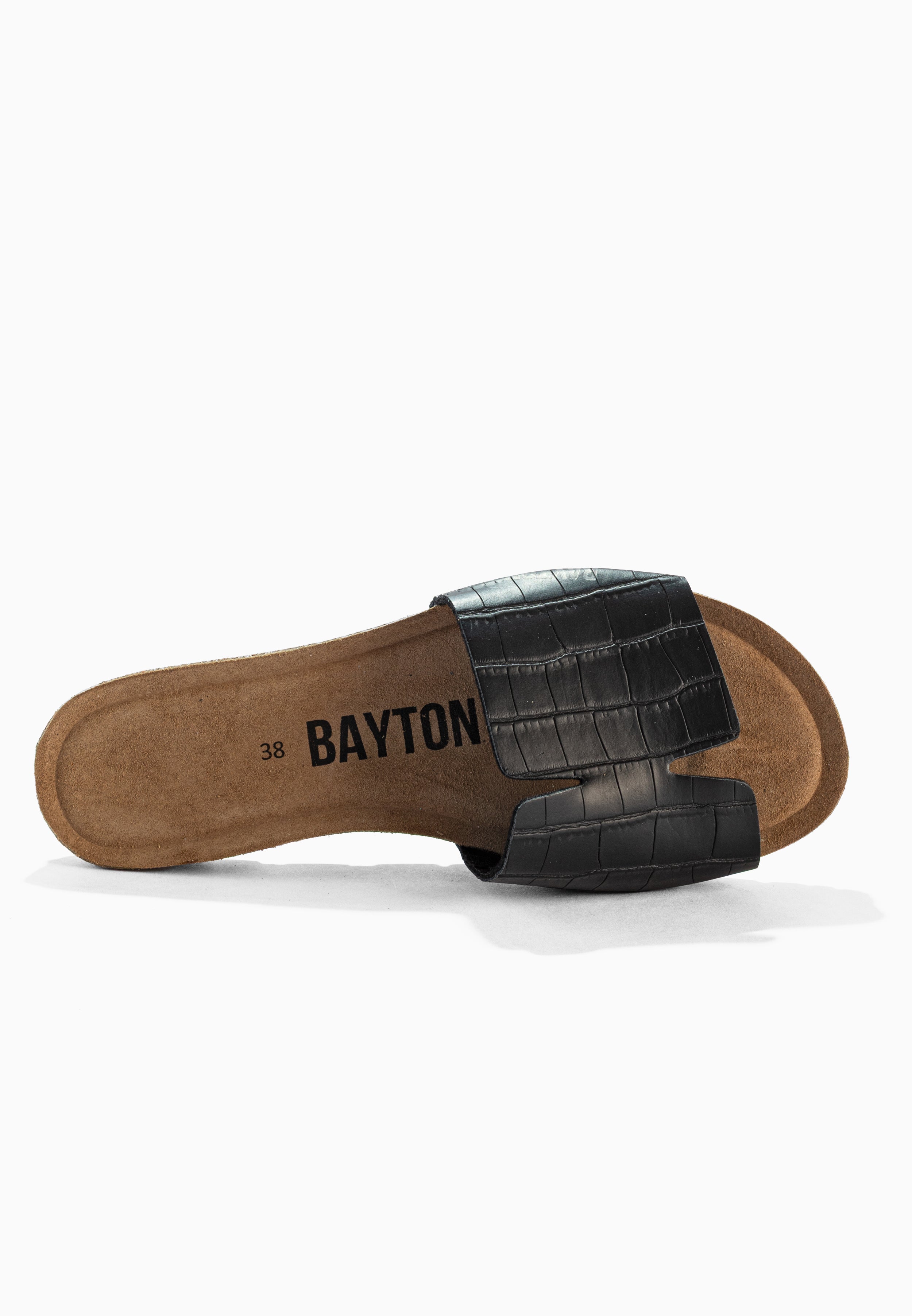 Sandales 1 Bride Djilian Slim Noir